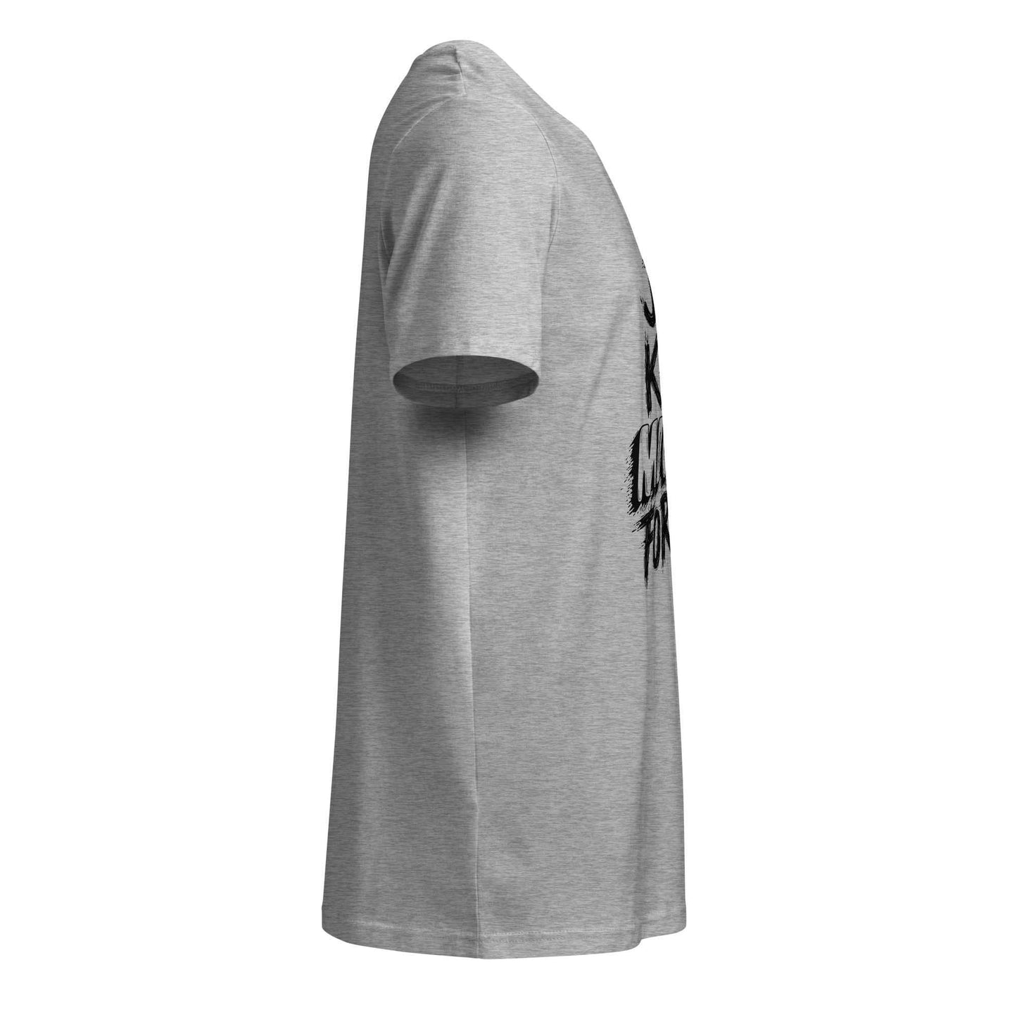 Men's Organic T-Shirt - Mid-Light Design Just Keep Moving Forward