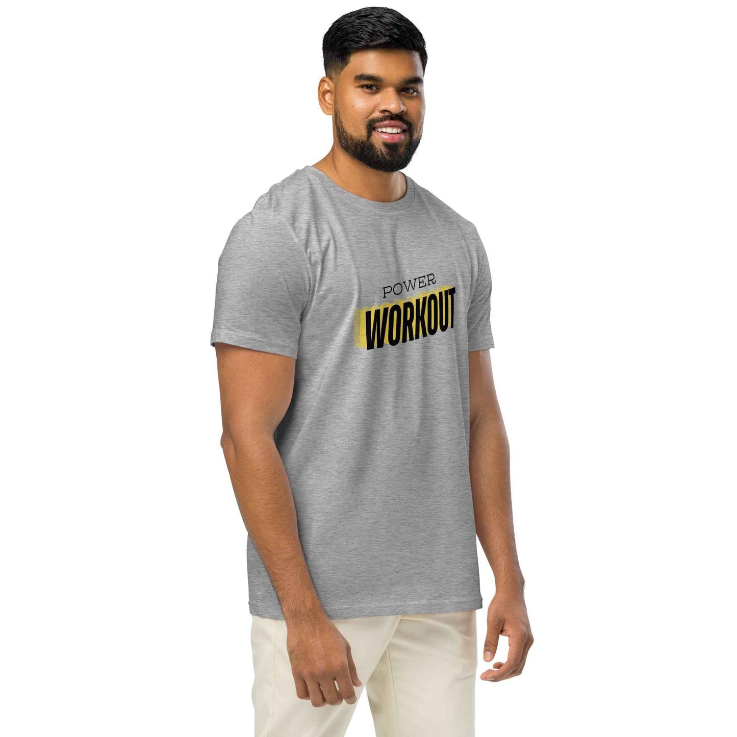 Men's Organic T-Shirt for High-Intensity Fitness Workouts