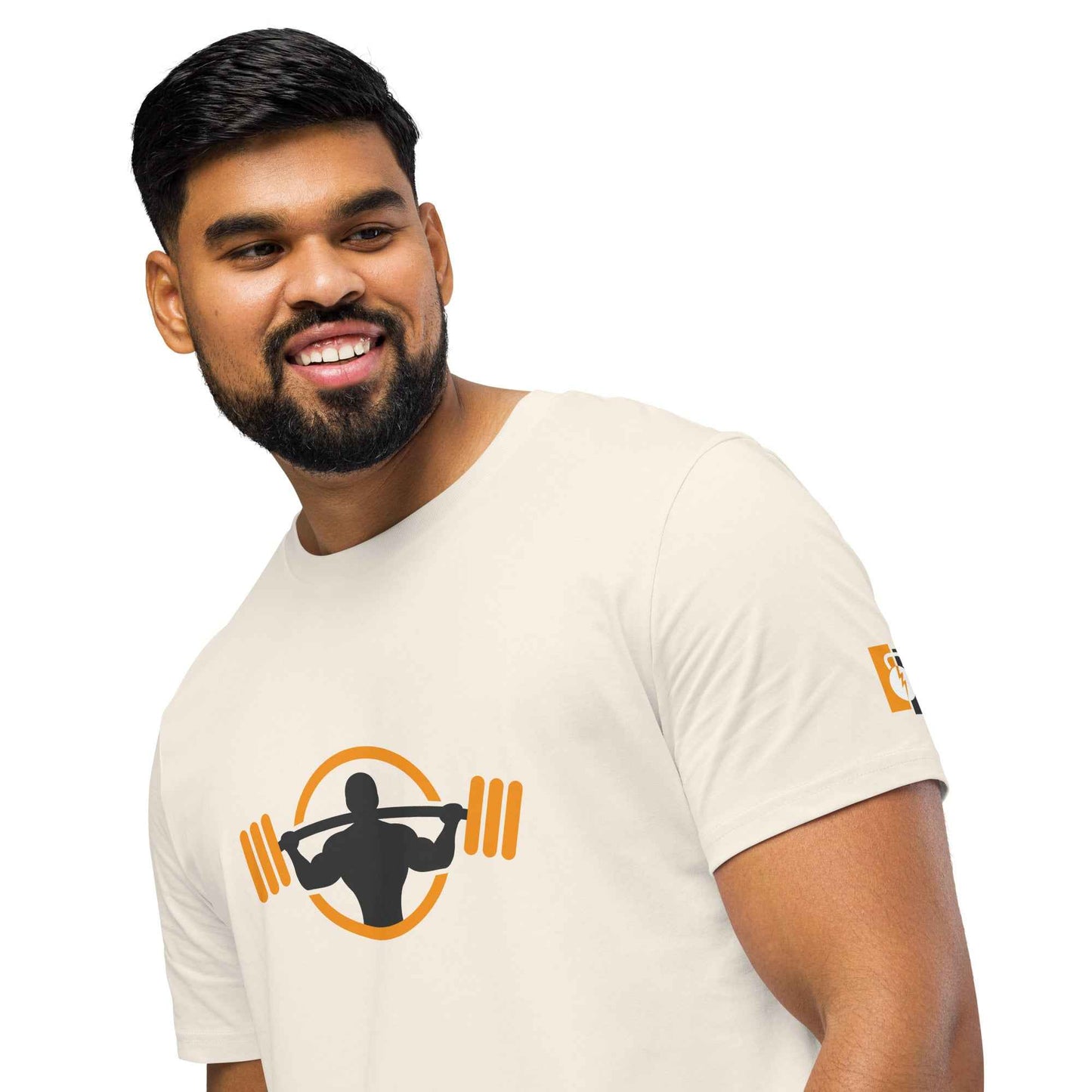 Men's Organic T-Shirt for Weightlifting | Mid-Light Fitness Apparel for Lifters