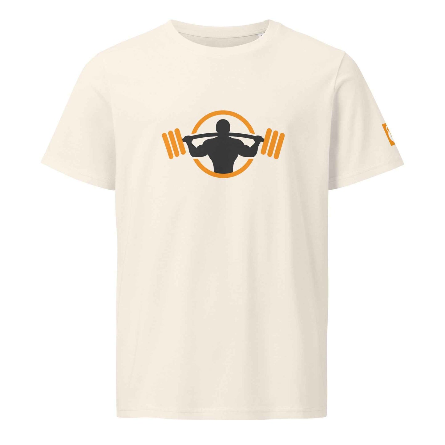 Men's Organic T-Shirt for Weightlifting | Mid-Light Fitness Apparel for Lifters