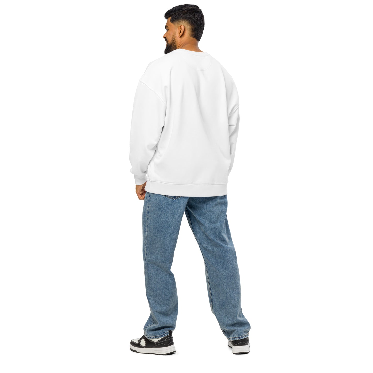 Men's Organic Oversized Sweatshirt Weightlifting | Fitness Apparel