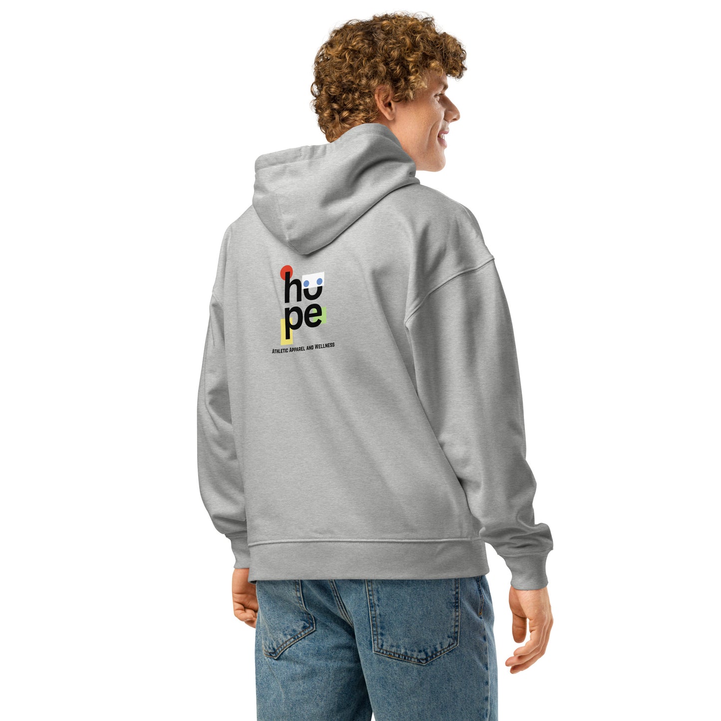 Men's Organic Relaxed Hoodie Gym Warm Up | Fitness Apparel