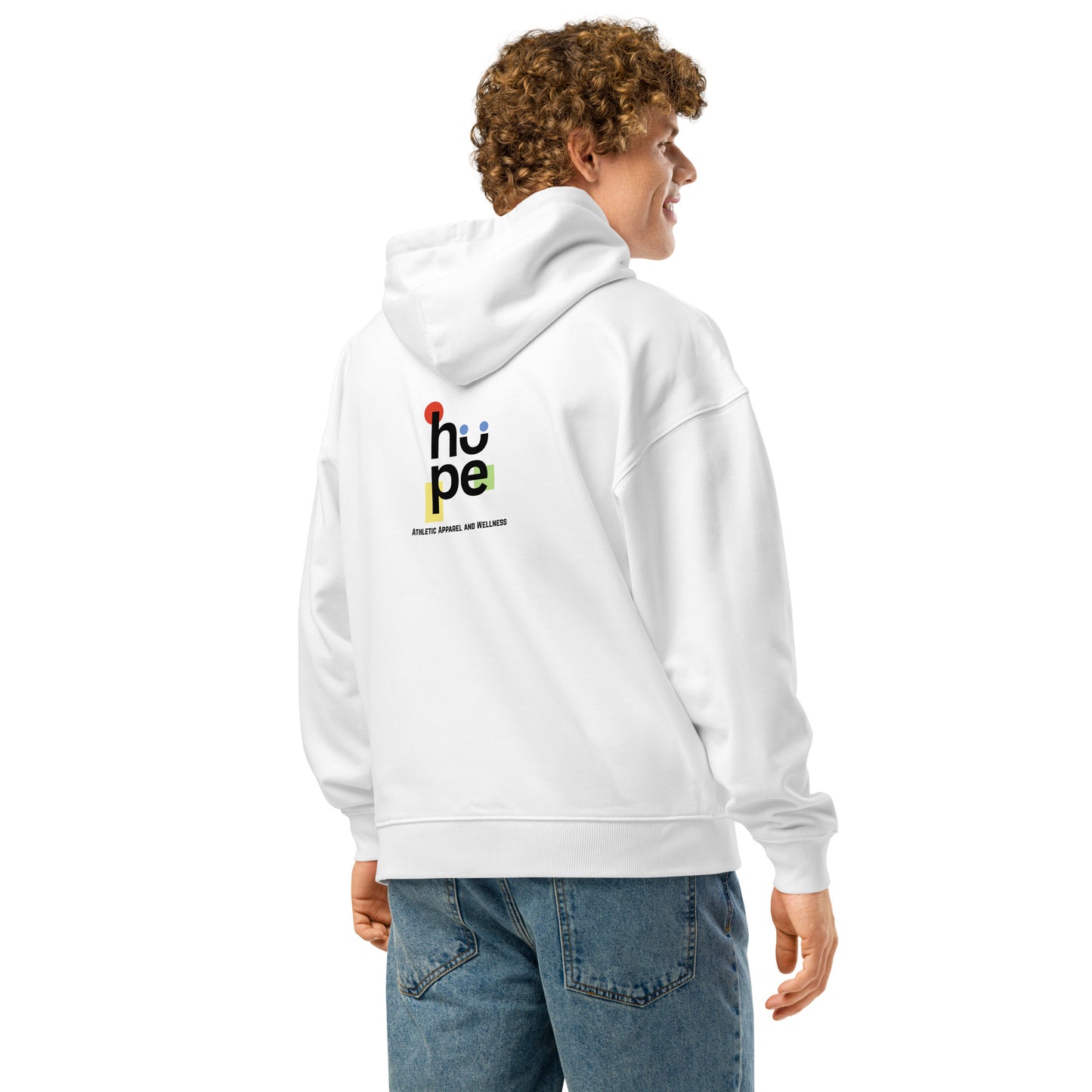 Men's Organic Relaxed Hoodie Gym Warm Up | Fitness Apparel