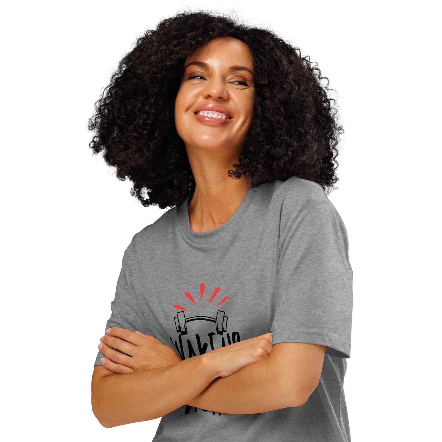 Women's T-Shirt for Daily Fitness Inspiration - Motivational Workout Tee -