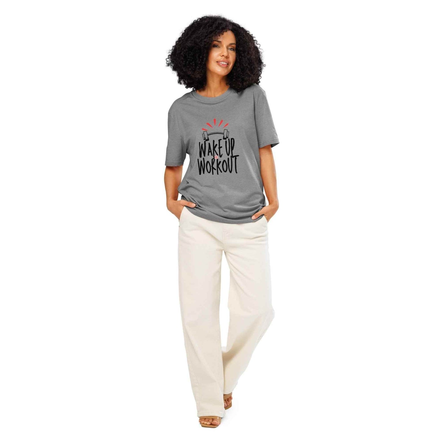 Women's T-Shirt for Daily Fitness Inspiration - Motivational Workout Tee -