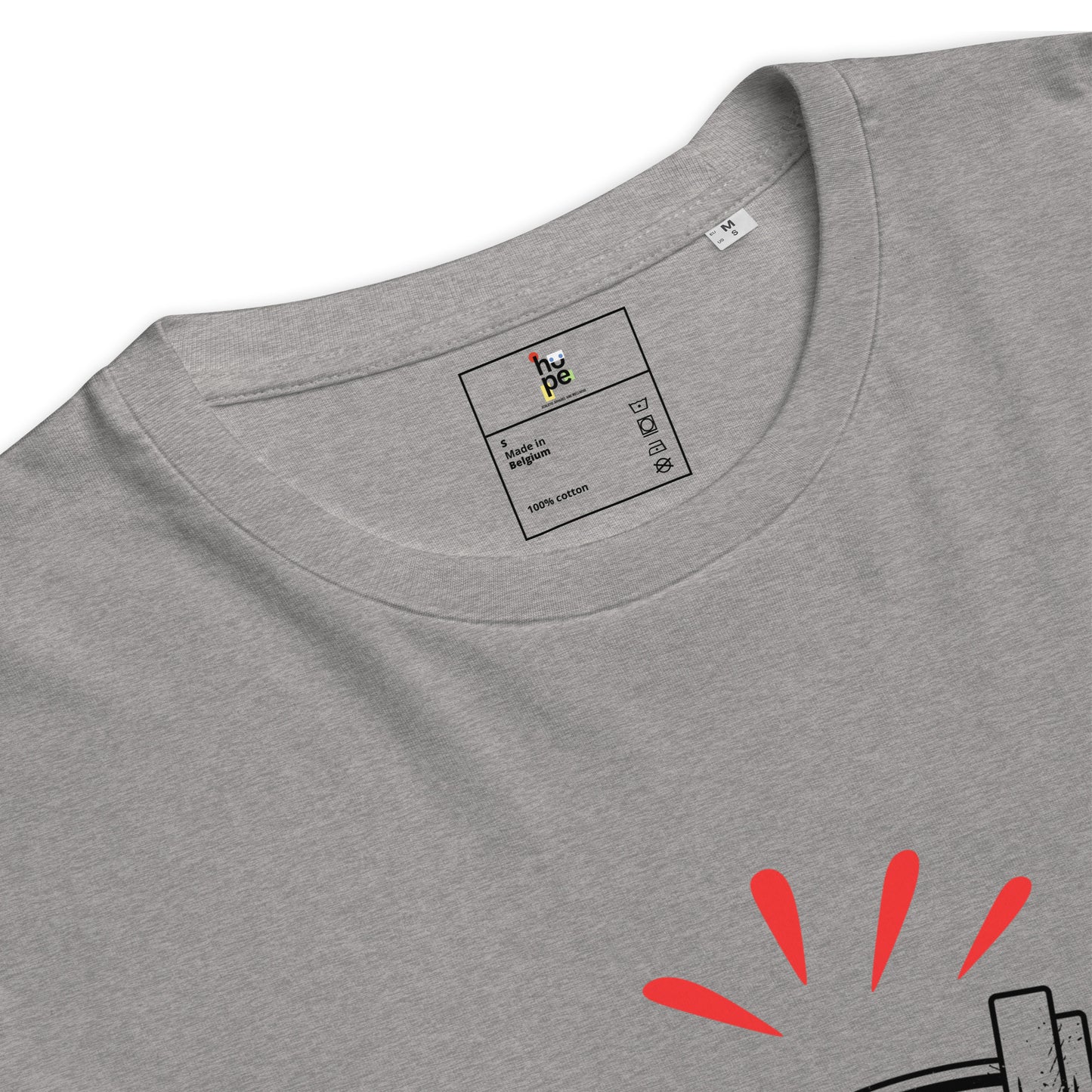 Men's Organic Ribbed Neck T-Shirt | Sustainable Casual Wear