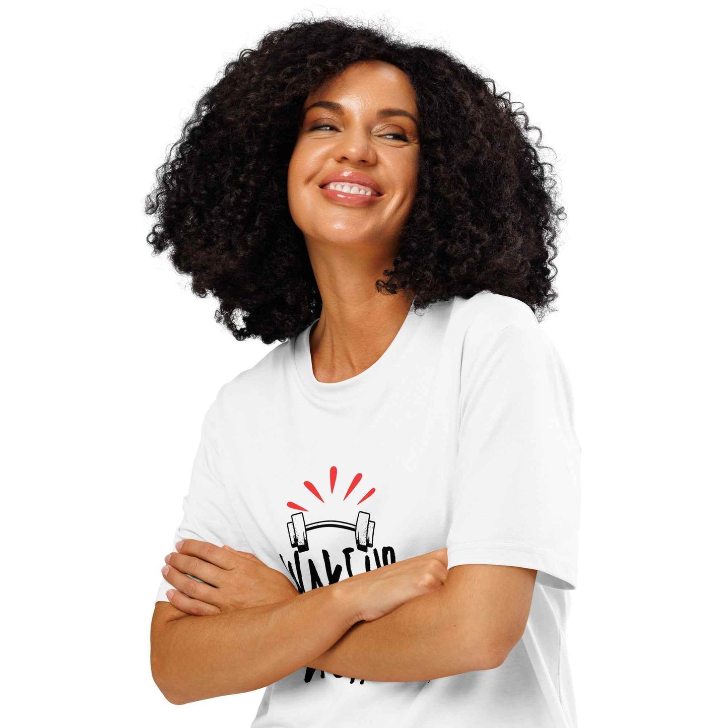 Women's T-Shirt for Daily Fitness Inspiration - Motivational Workout Tee -