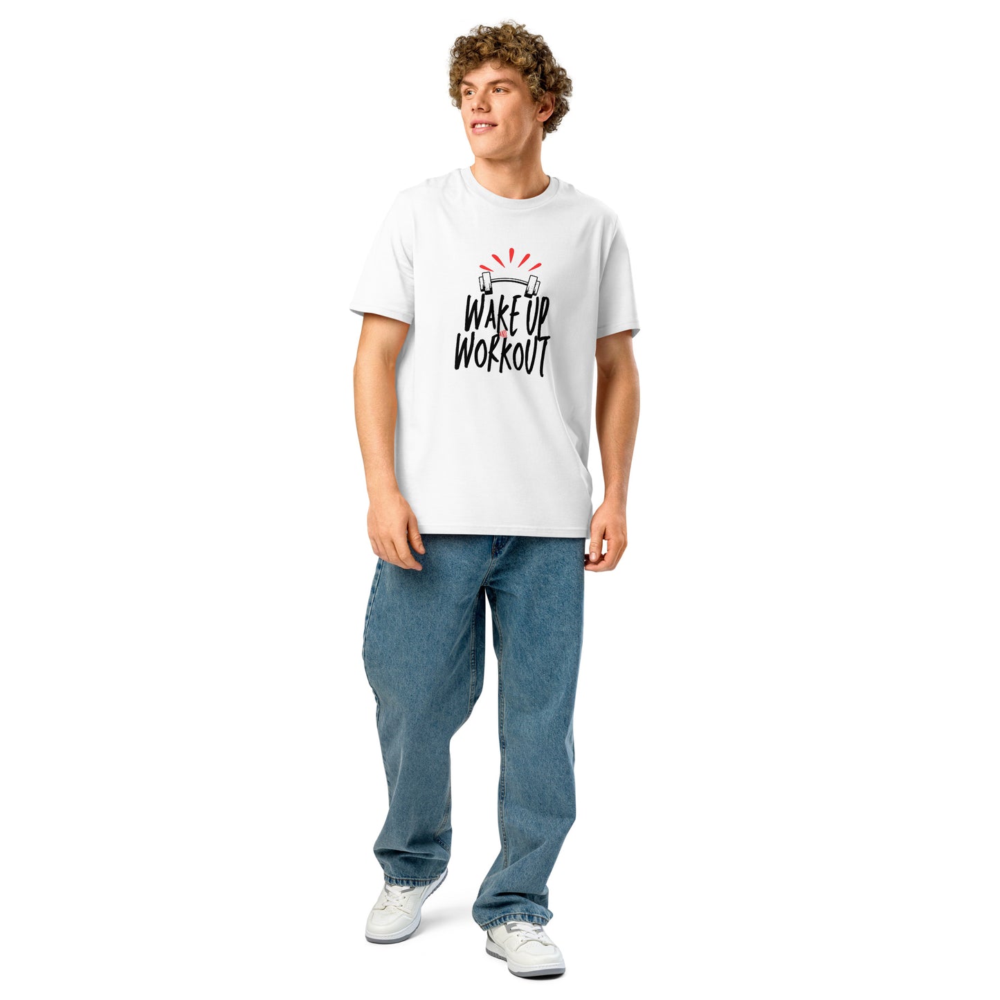 Men's Organic Ribbed Neck T-Shirt | Sustainable Casual Wear