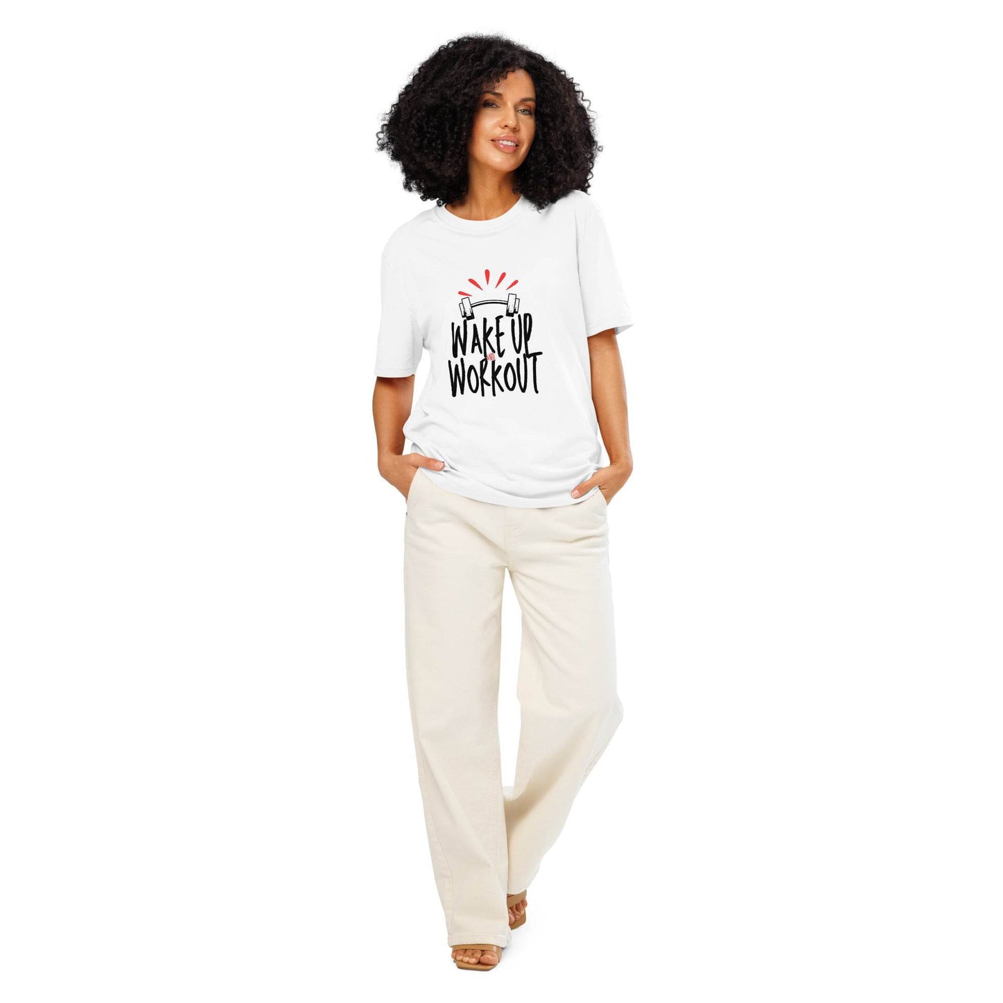 Women's T-Shirt for Daily Fitness Inspiration - Motivational Workout Tee -