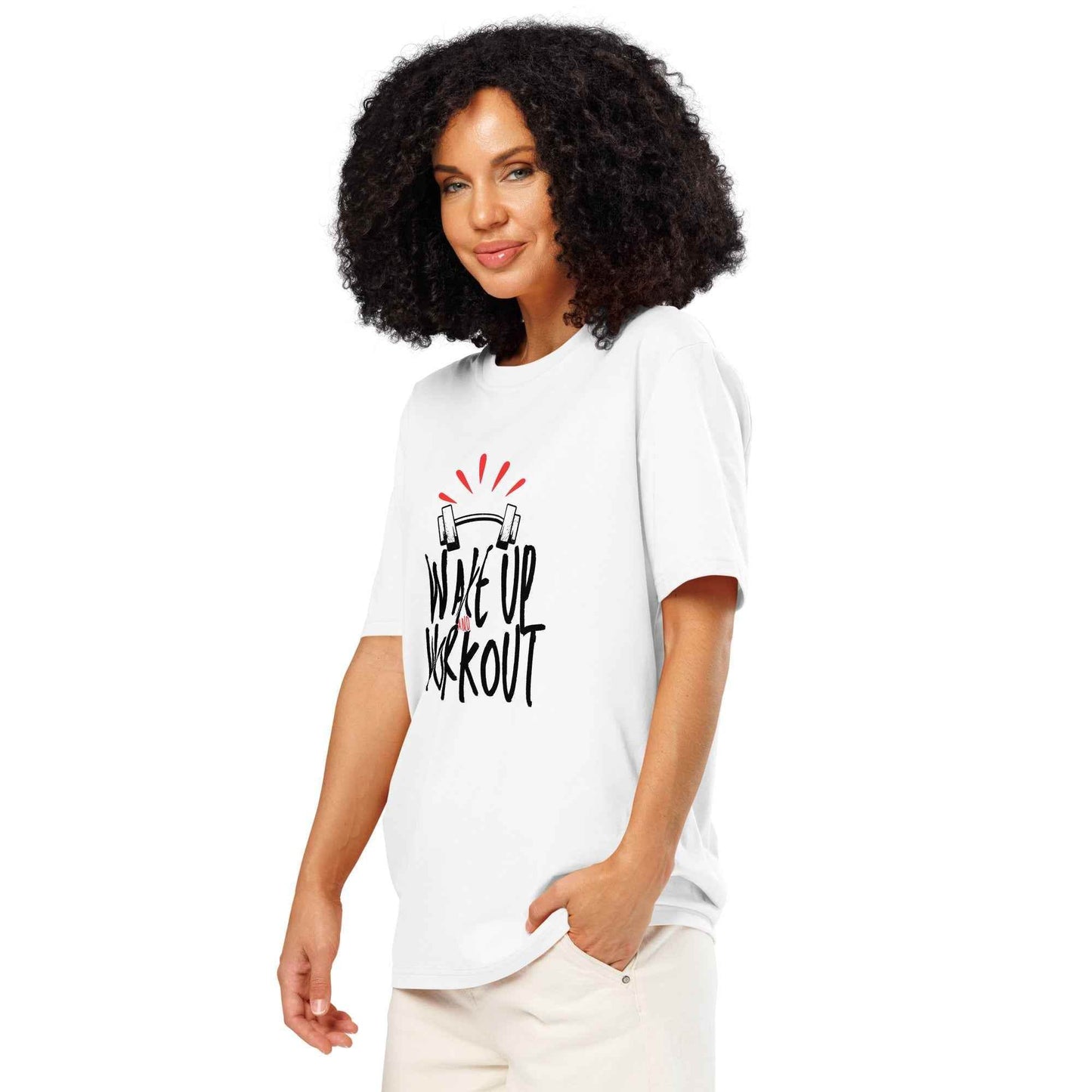 Women's T-Shirt for Daily Fitness Inspiration - Motivational Workout Tee -