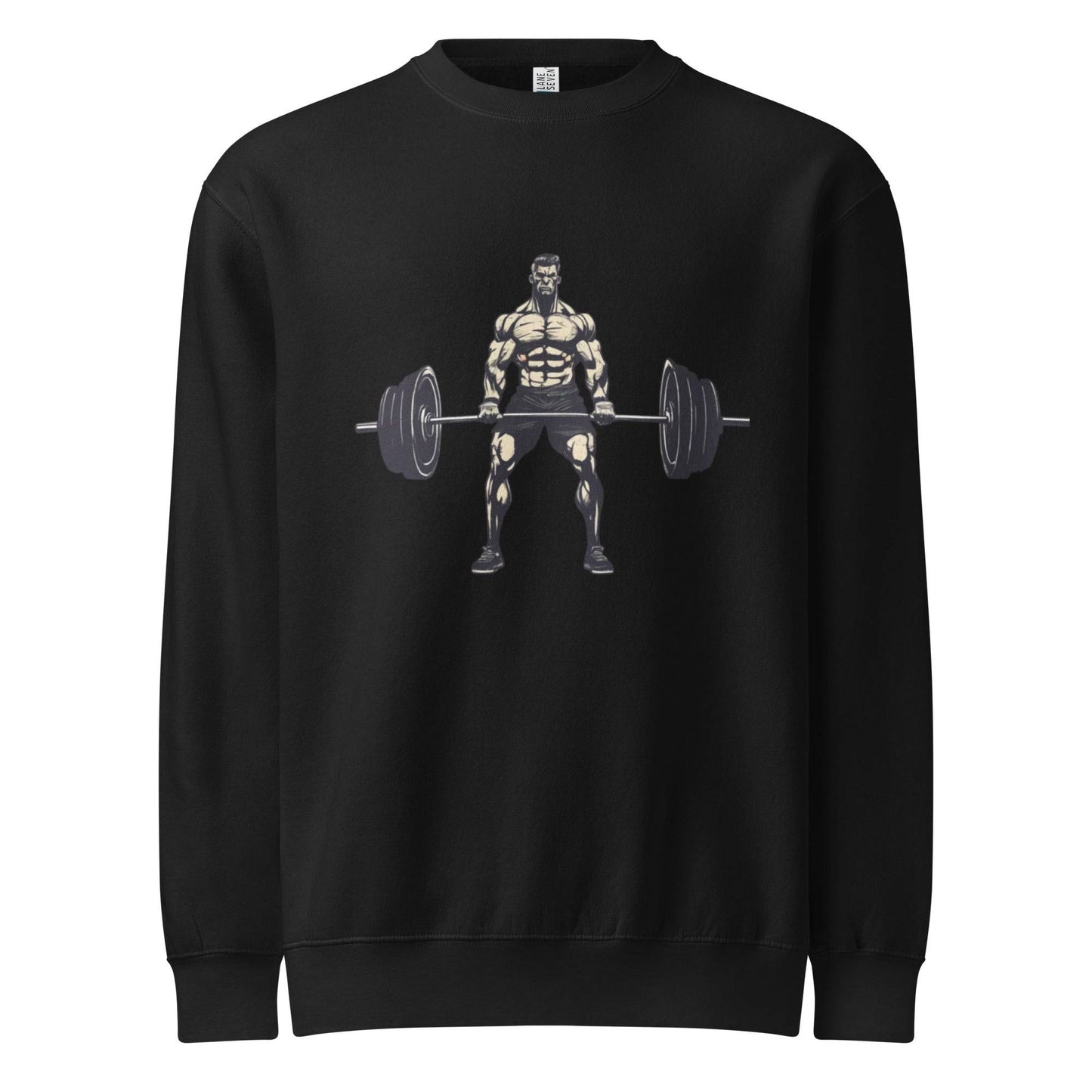 Men's Weightlifting Sweatshirt - Premium Crew Neck for Ultimate Comfort and Performance -