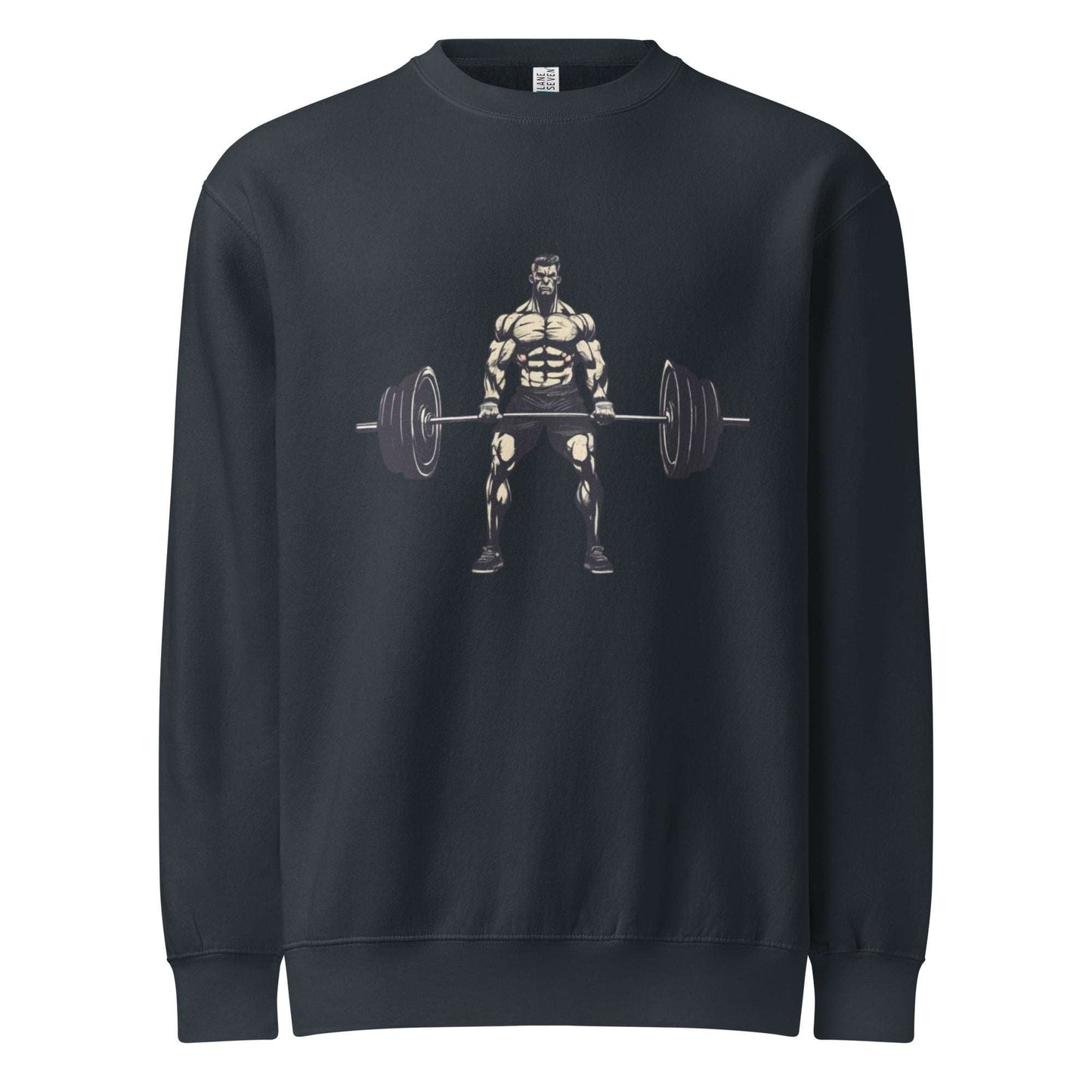 Men's Weightlifting Sweatshirt - Premium Crew Neck for Ultimate Comfort and Performance -