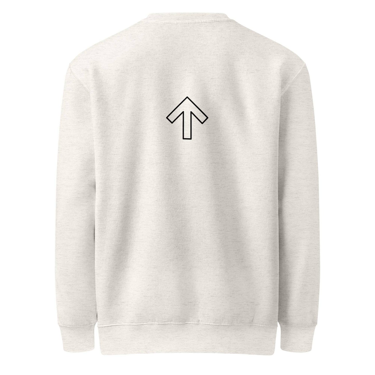 Men's Weightlifting Sweatshirt - Premium Crew Neck for Ultimate Comfort and Performance -