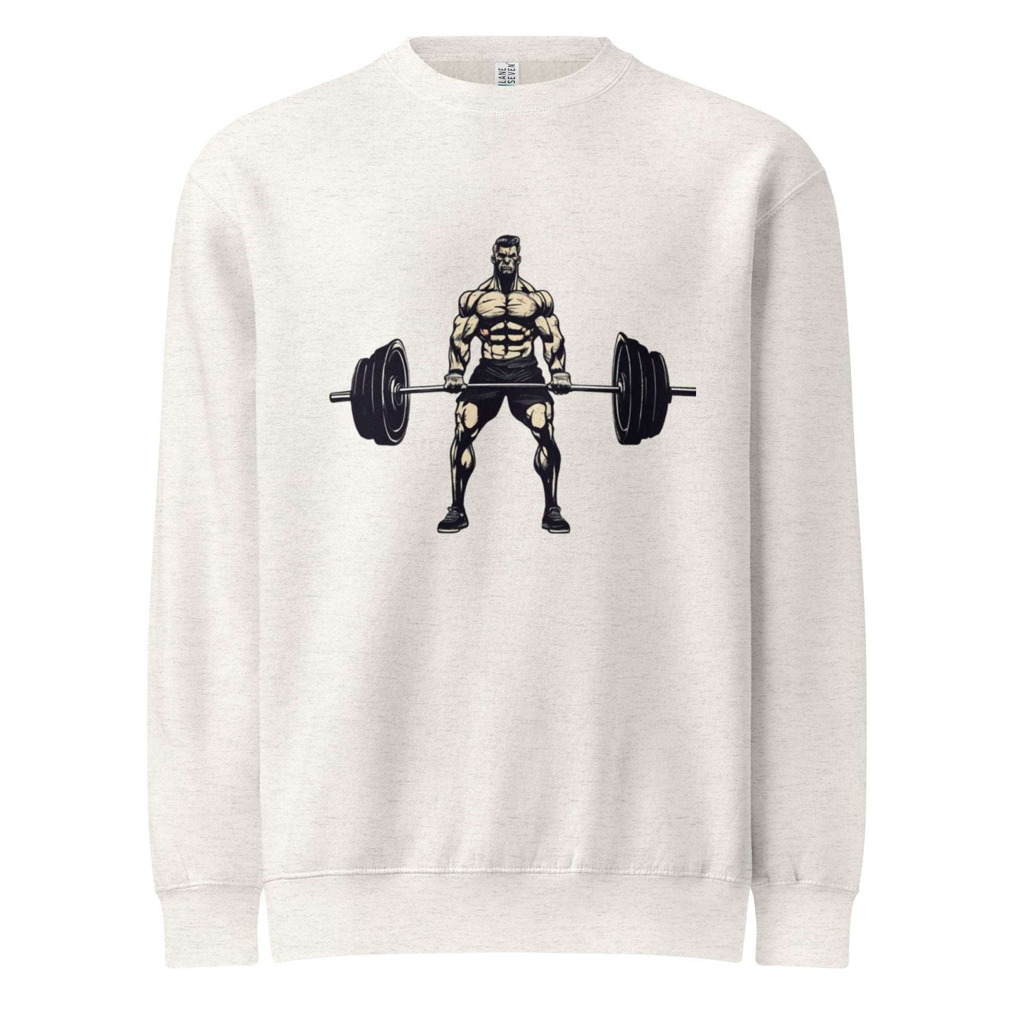 Men's Weightlifting Sweatshirt - Premium Crew Neck for Ultimate Comfort and Performance -