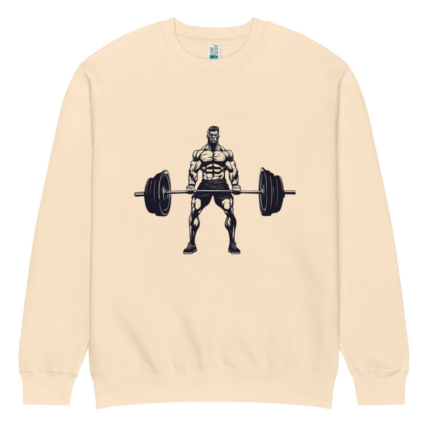 Men's Weightlifting Sweatshirt - Premium Crew Neck for Ultimate Comfort and Performance -