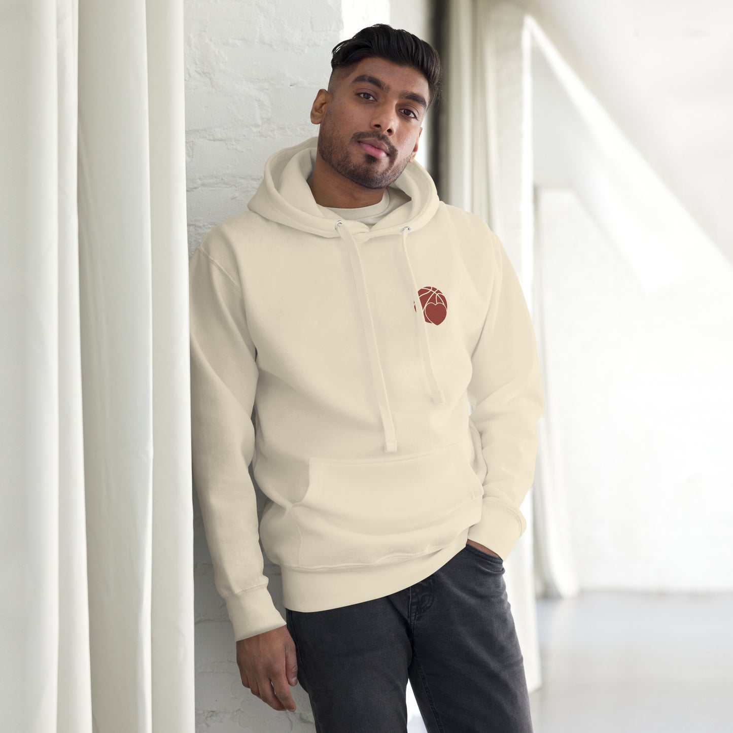 Men's Athletic Basketball Hoodie - Performance Sweatshirt