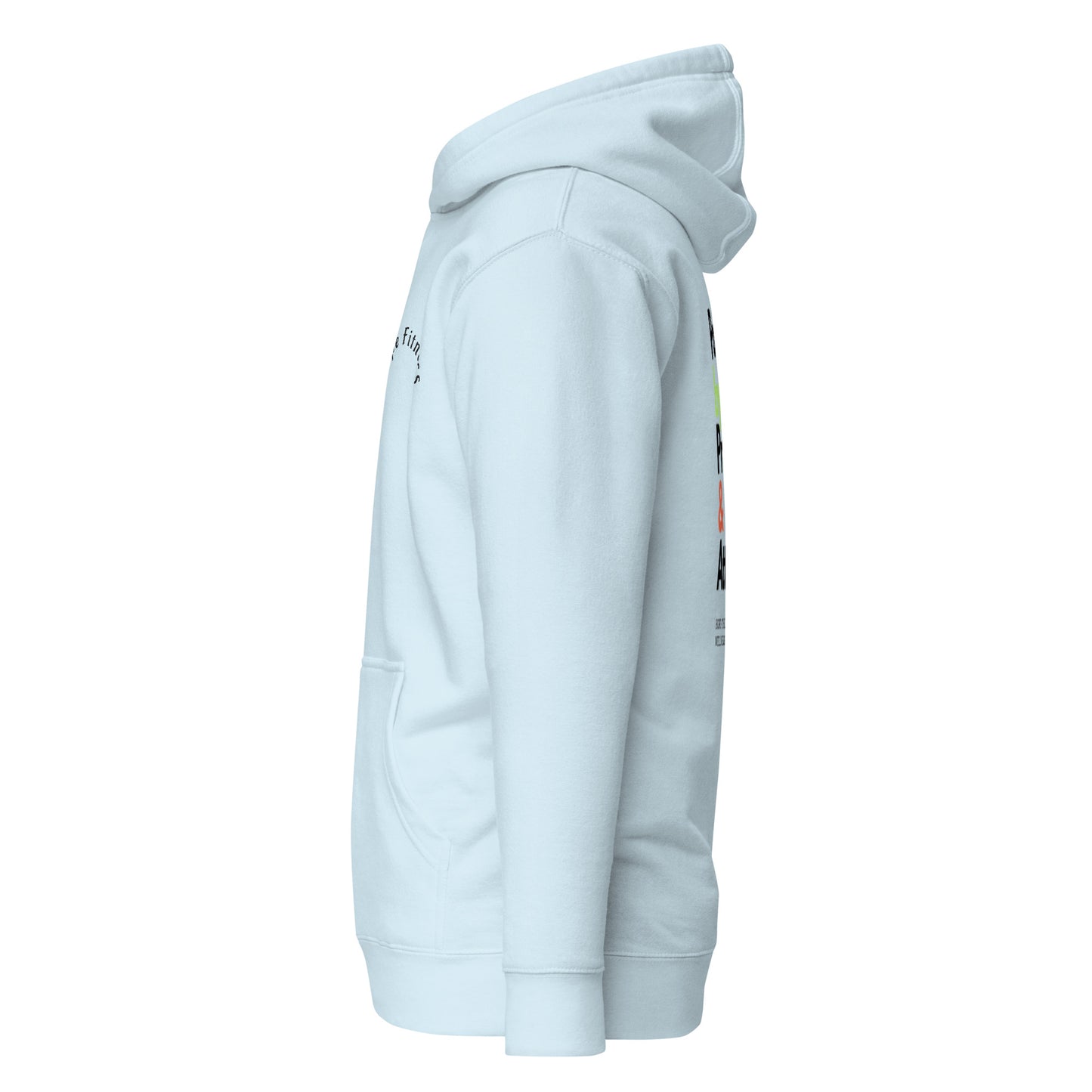 Men's Hoodie - Powered by Protein and Attitude for Ultimate Comfort -