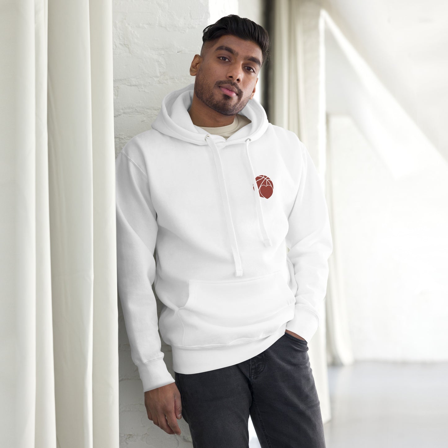 Men's Athletic Basketball Hoodie - Performance Sweatshirt