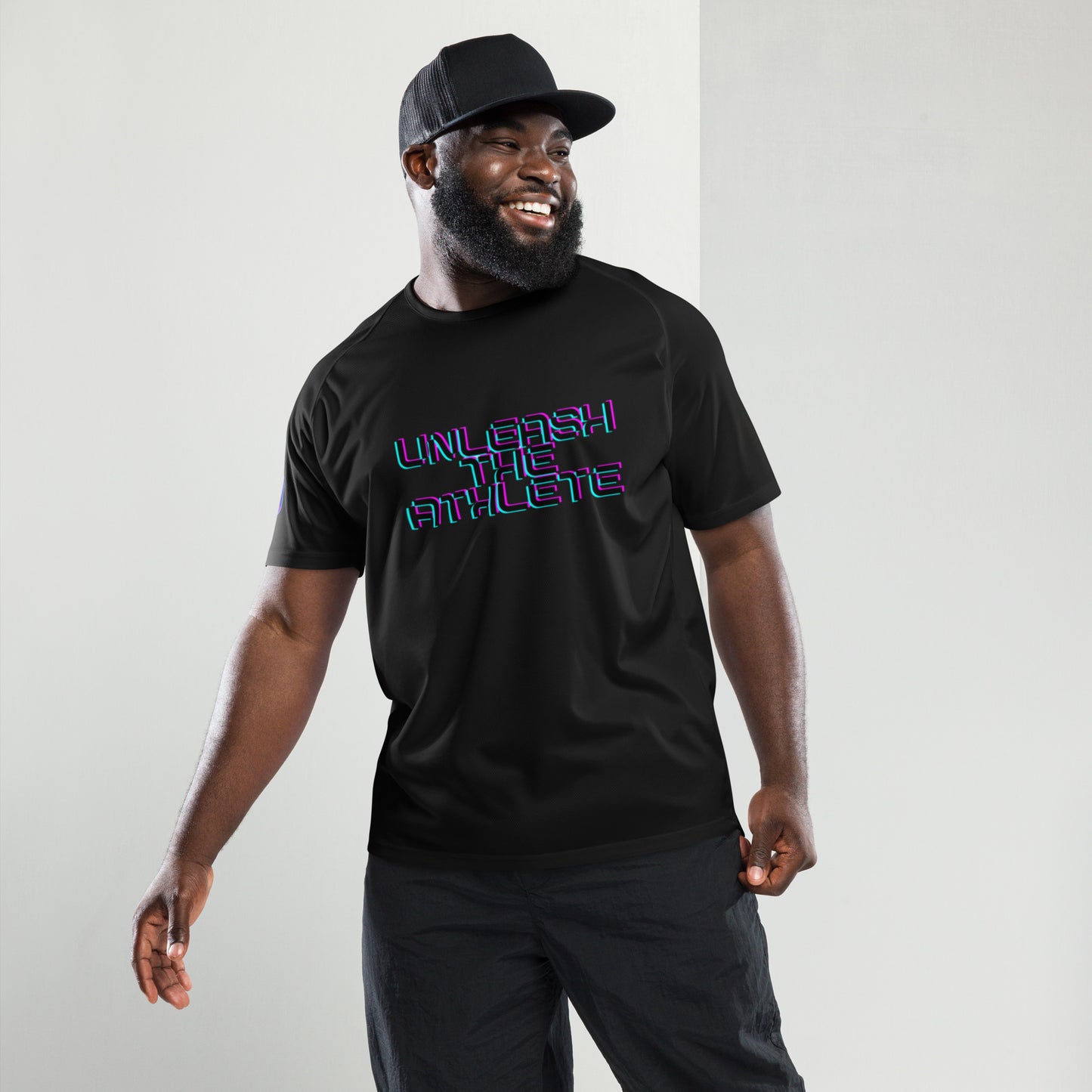 Men's Sports Jersey - Unleash Your Inner Athlete with Performance Comfort -
