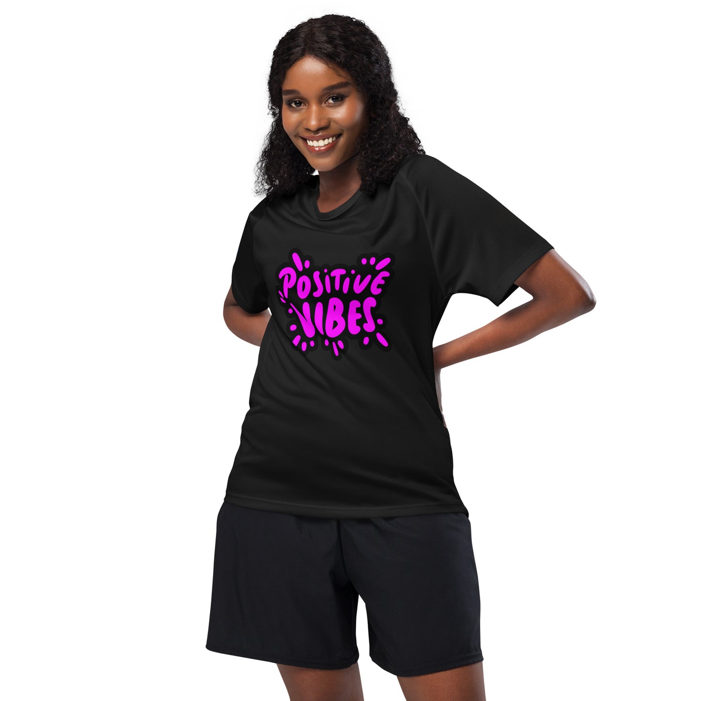 Women's Sports Jersey - Positive Vibes Only Collection -