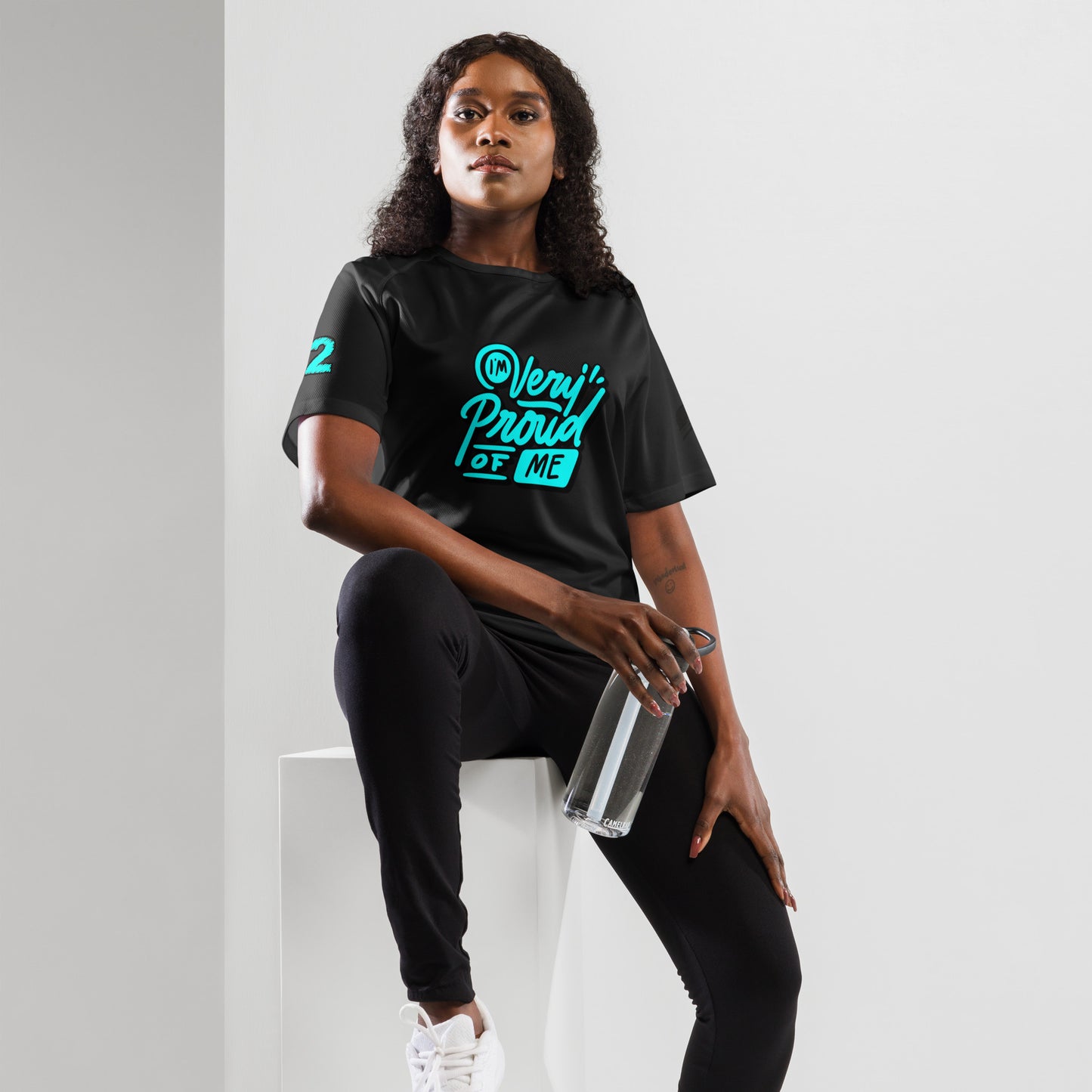 Women's Sports Jersey - Very Proud of Me Design -