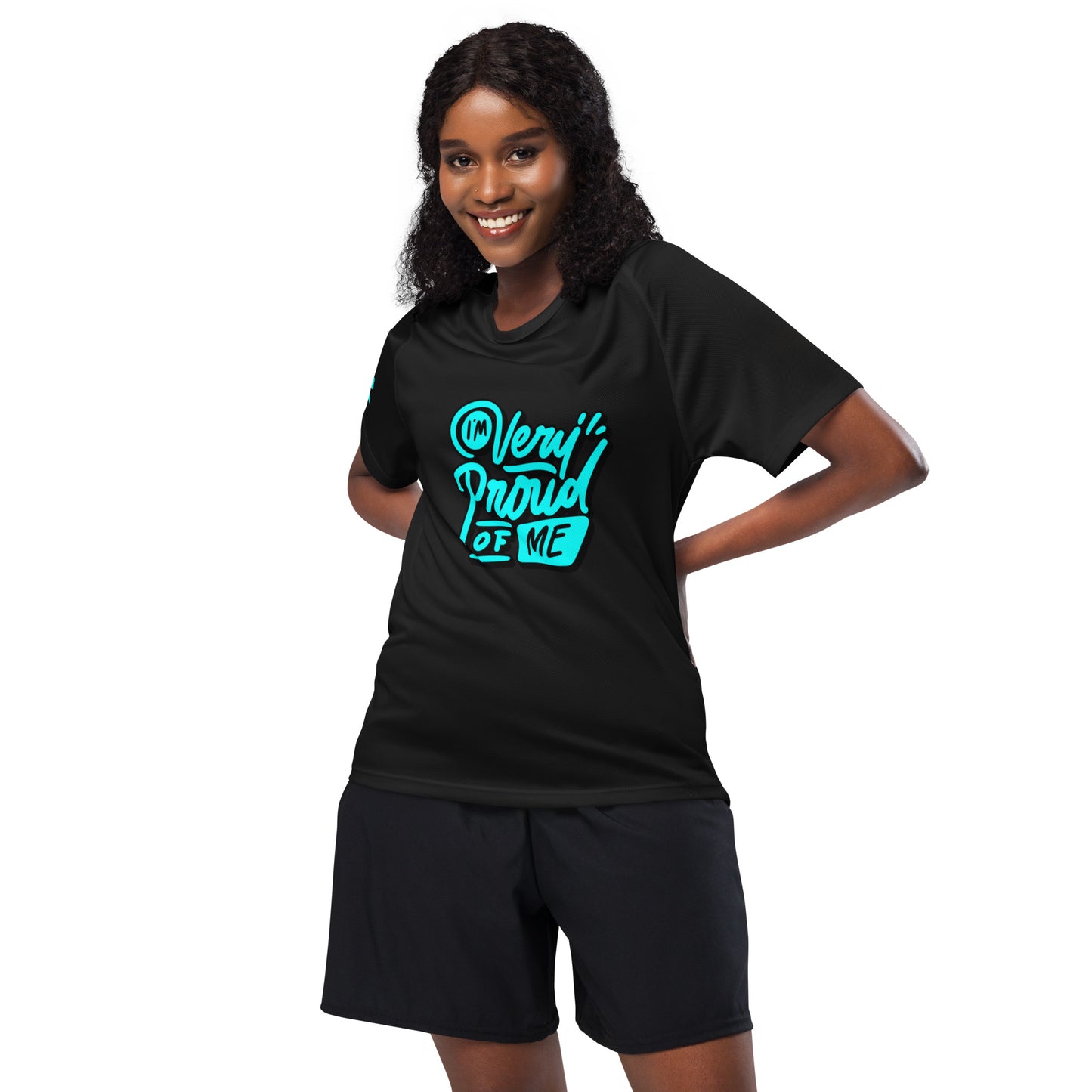 Women's Sports Jersey - Very Proud of Me Design -