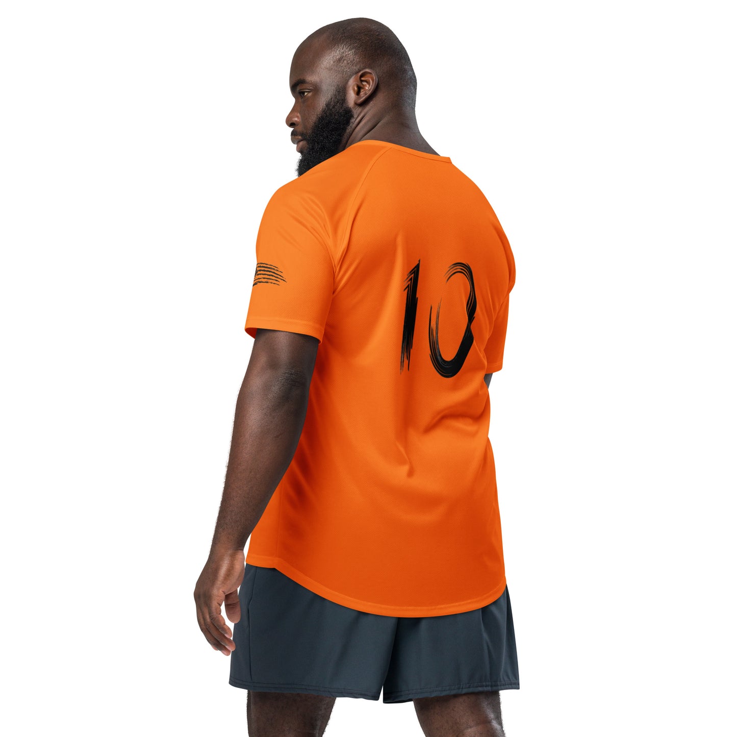 Men's Sports Jersey - Football is a Feeling for Ultimate Performance -