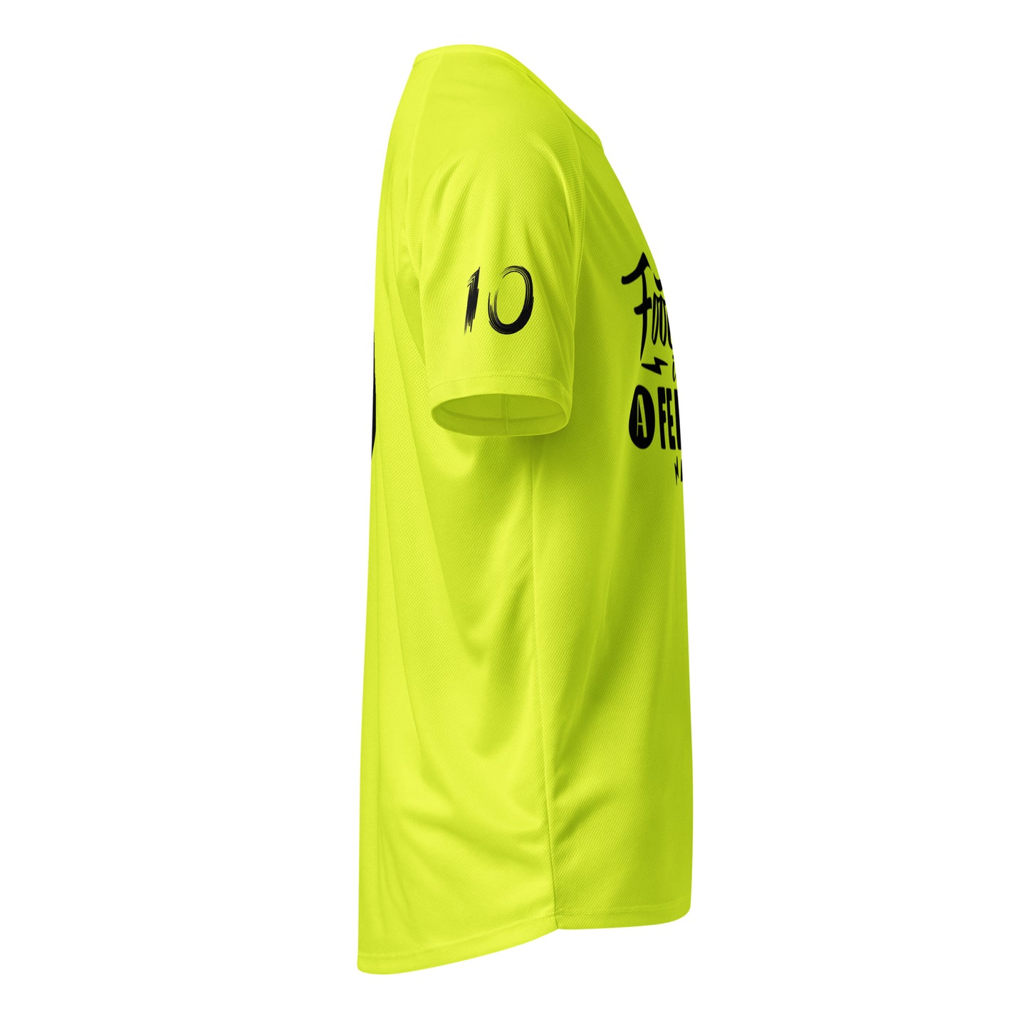 Men's Sports Jersey - Football is a Feeling for Ultimate Performance -