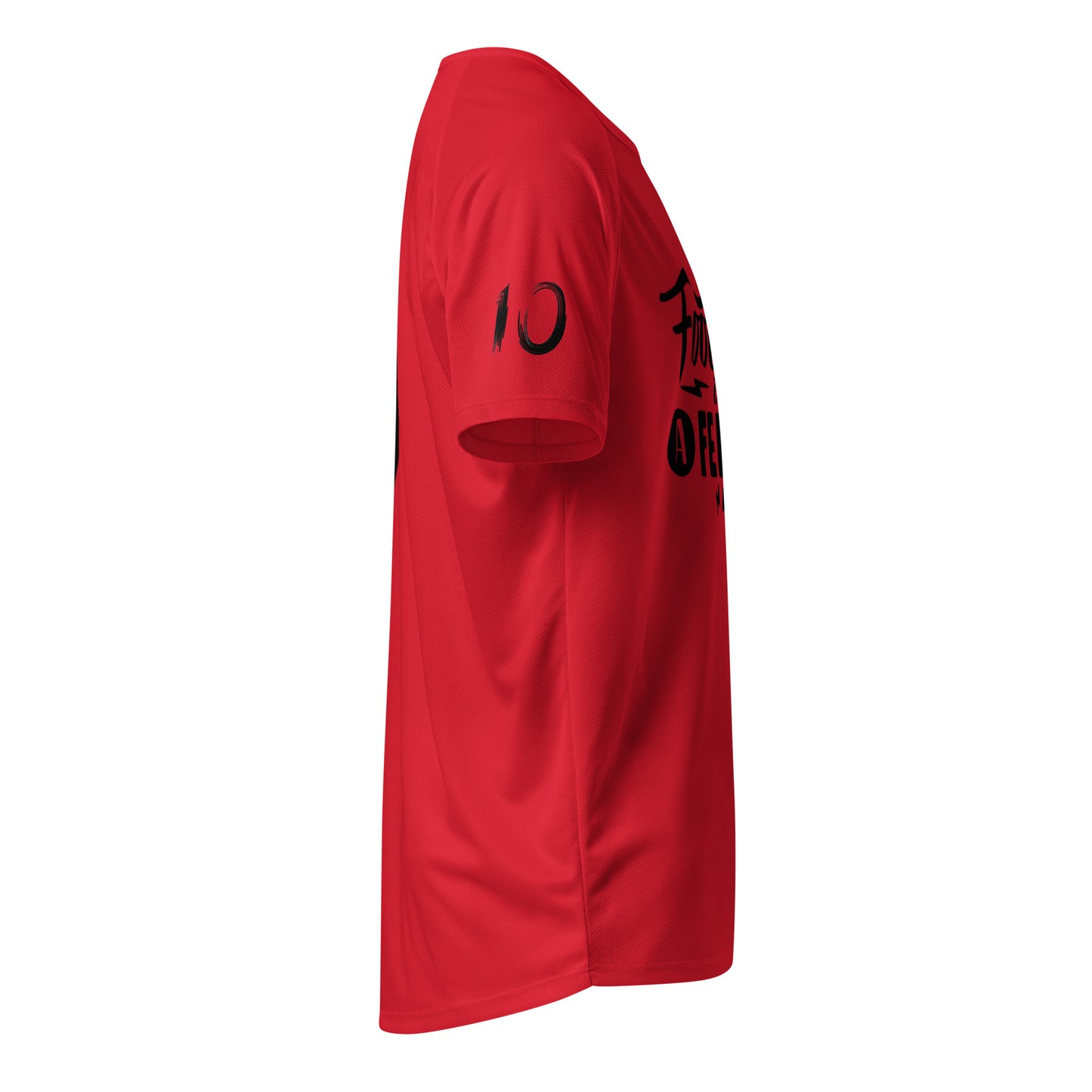 Men's Sports Jersey - Football is a Feeling for Ultimate Performance -