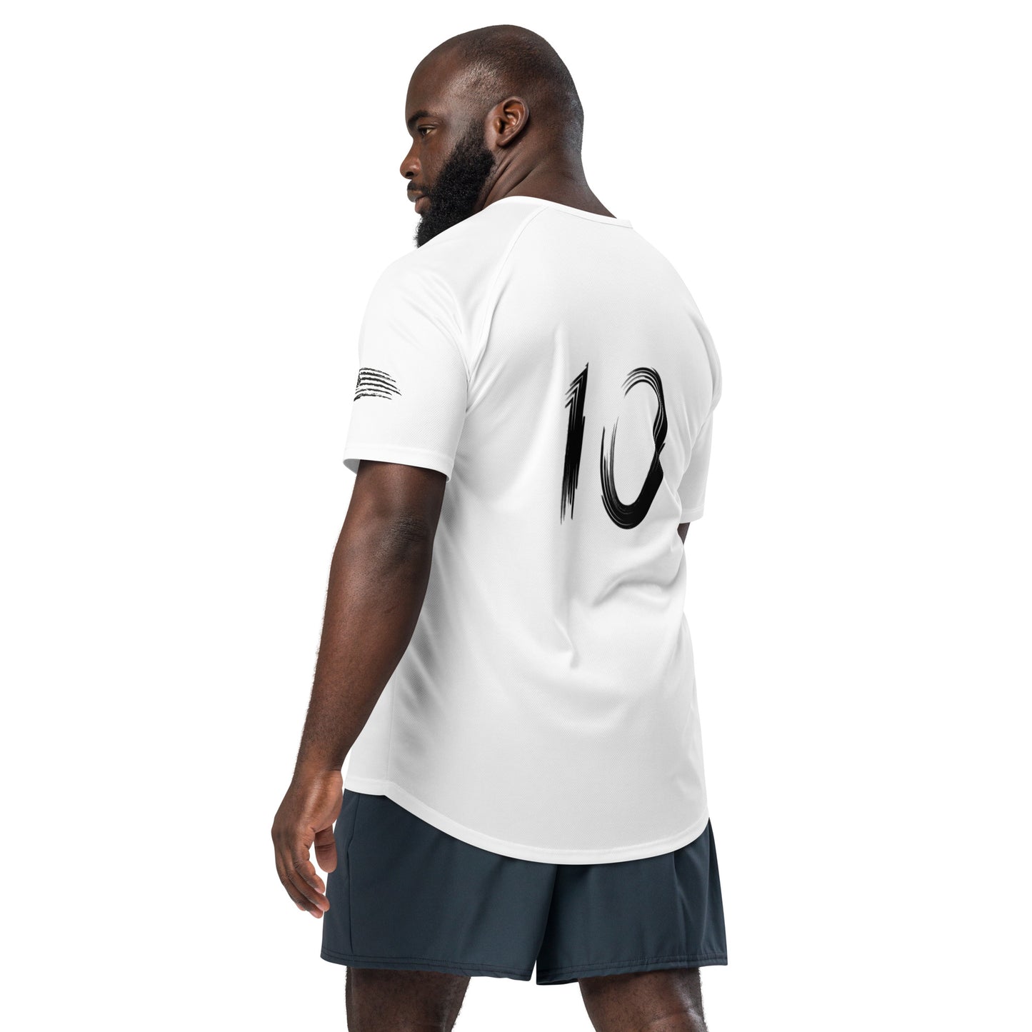 Men's Sports Jersey - Football is a Feeling for Ultimate Performance -