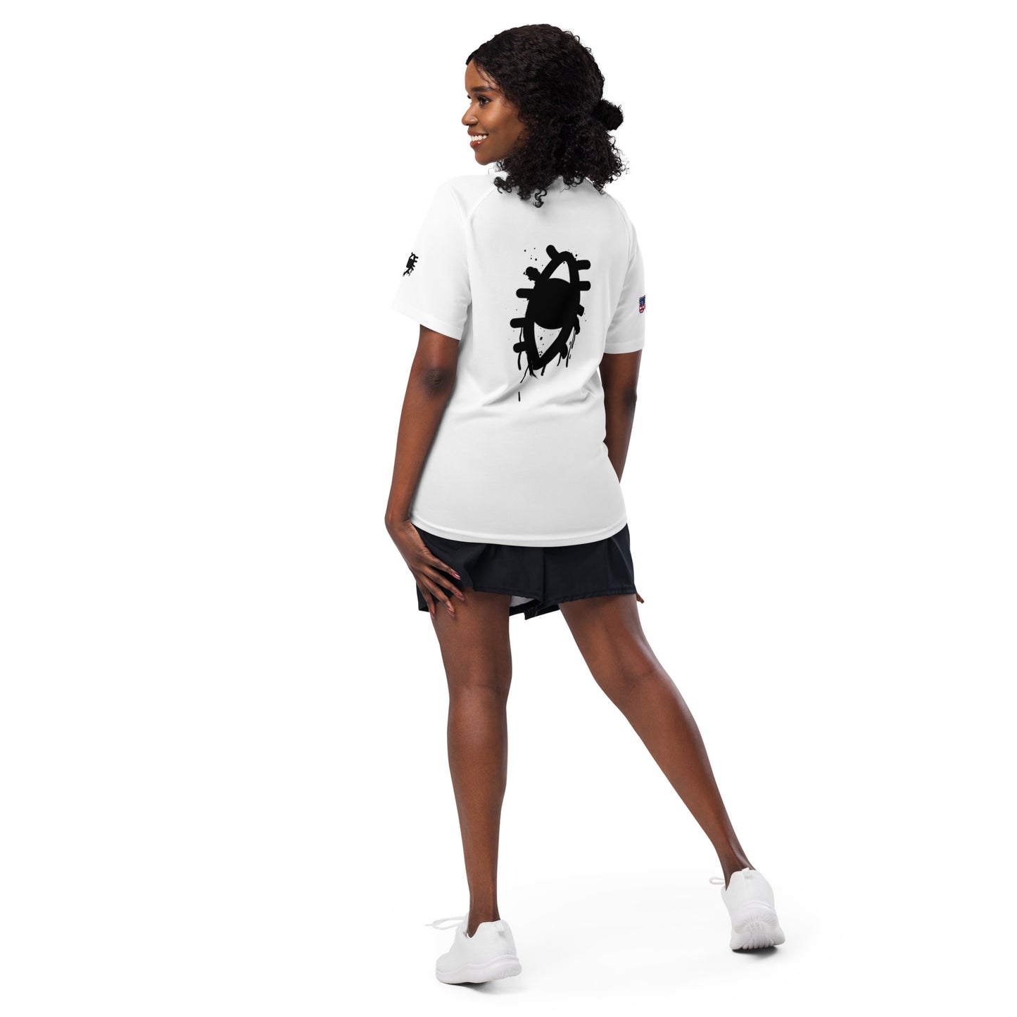 Women's Sport Jersey-Keep Pushing -