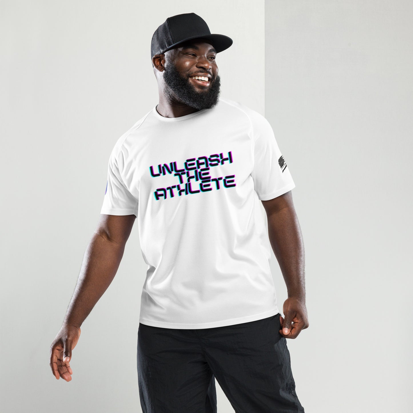 Men's Sports Jersey - Unleash Your Inner Athlete with Performance Comfort -