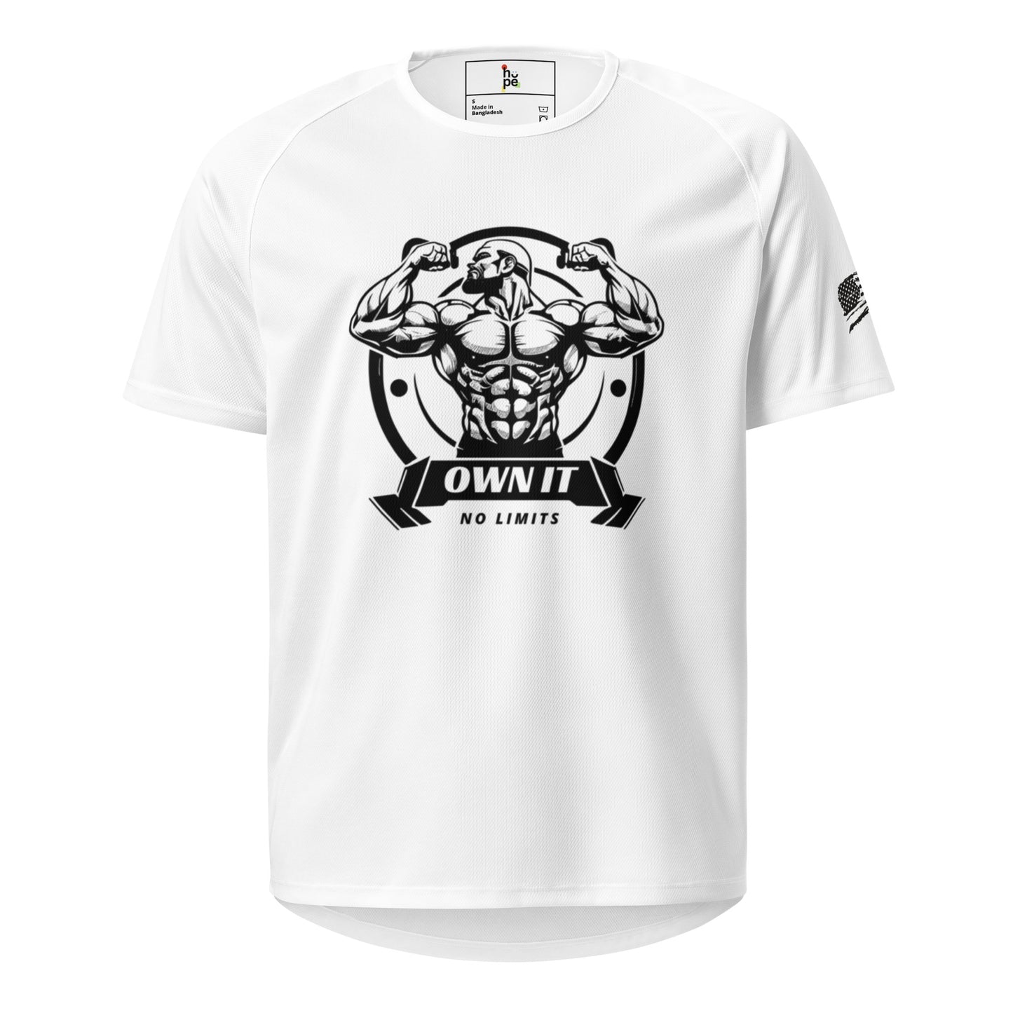 Men's Weightlifting Jersey - Own It, No Limits Sportswear -