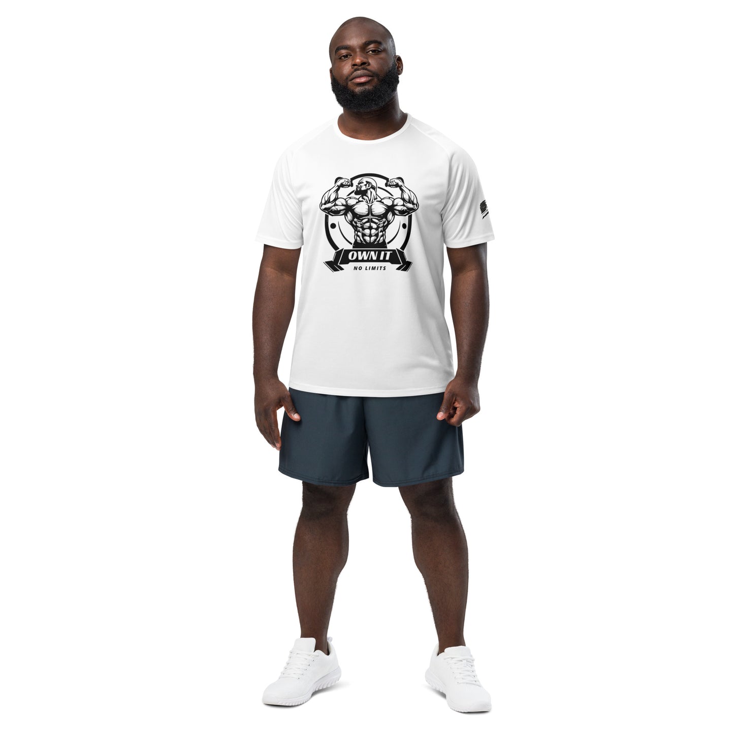 Men's Weightlifting Jersey - Own It, No Limits Sportswear -