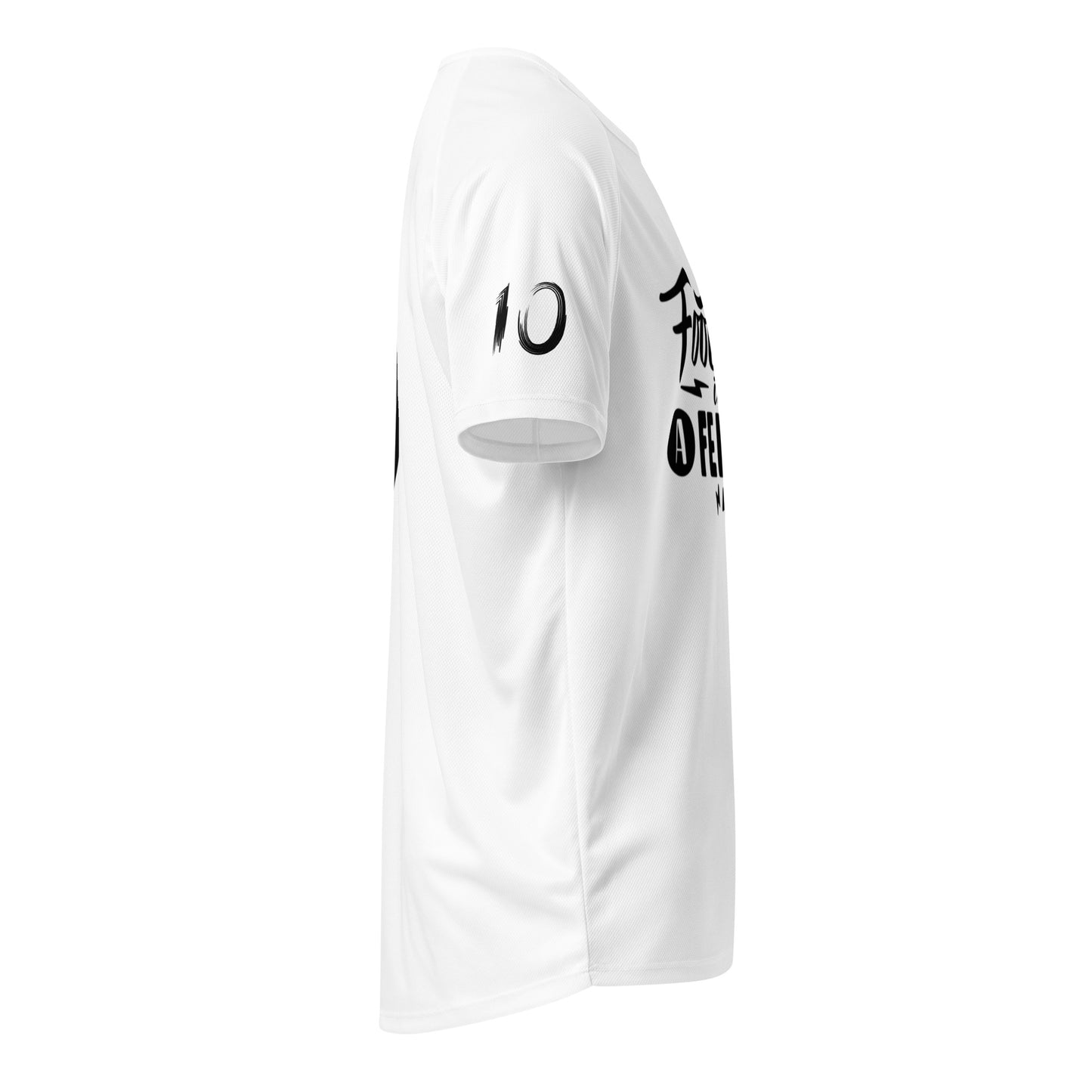 Men's Sports Jersey - Football is a Feeling for Ultimate Performance -