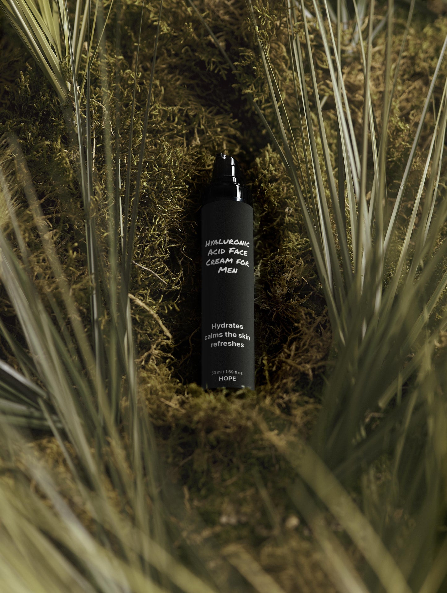 Hyaluronic Acid Face Cream for Men - Youthful Skin Hydration Formula