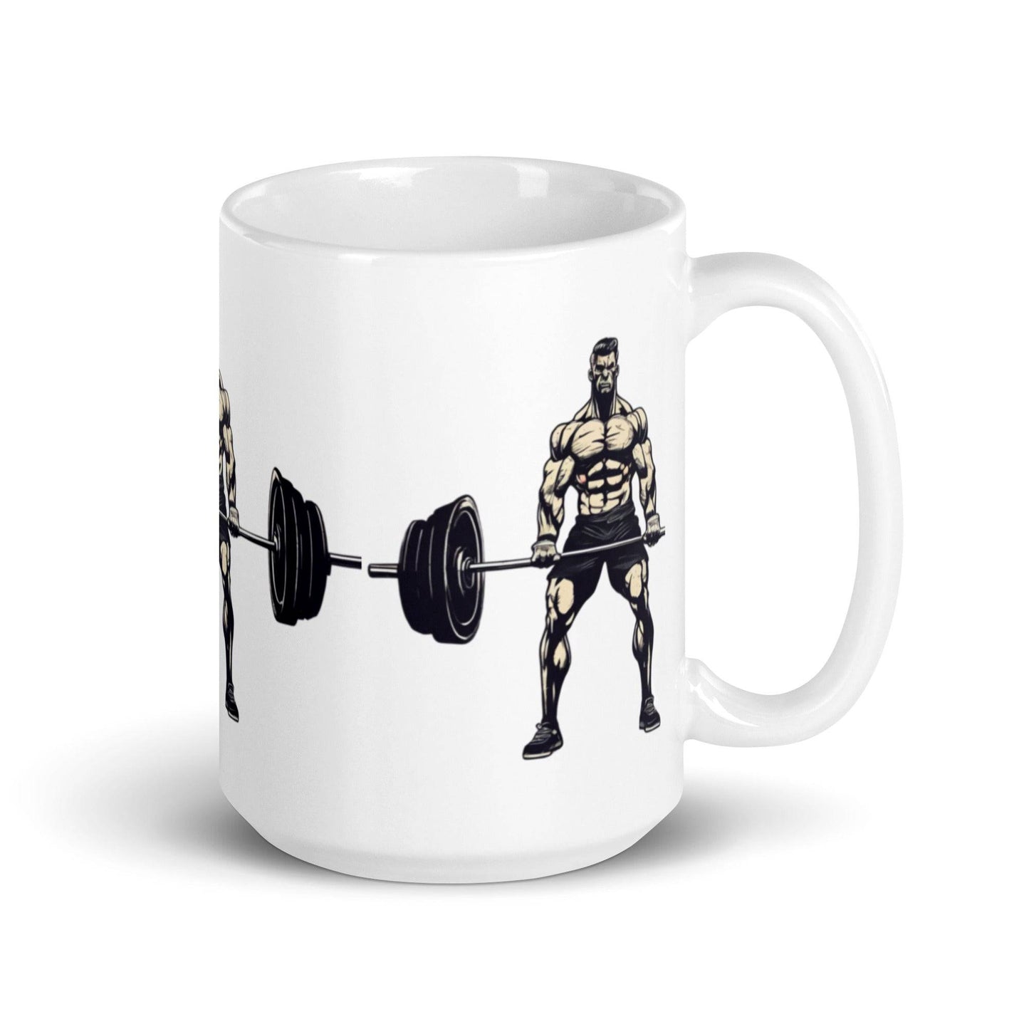 Flex & Sip Muscle Mug - Perfect for Fitness Enthusiasts and Hydration on the Go -
