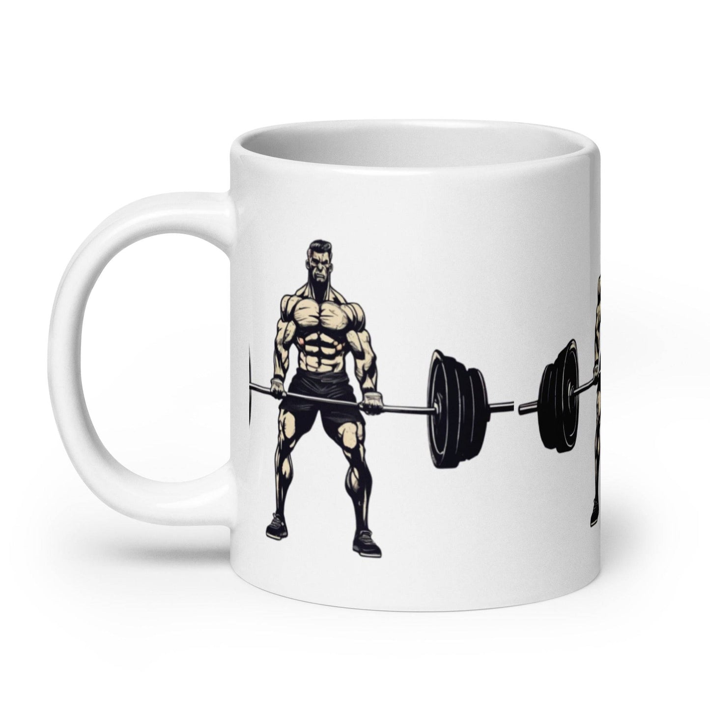 Flex & Sip Muscle Mug - Perfect for Fitness Enthusiasts and Hydration on the Go -