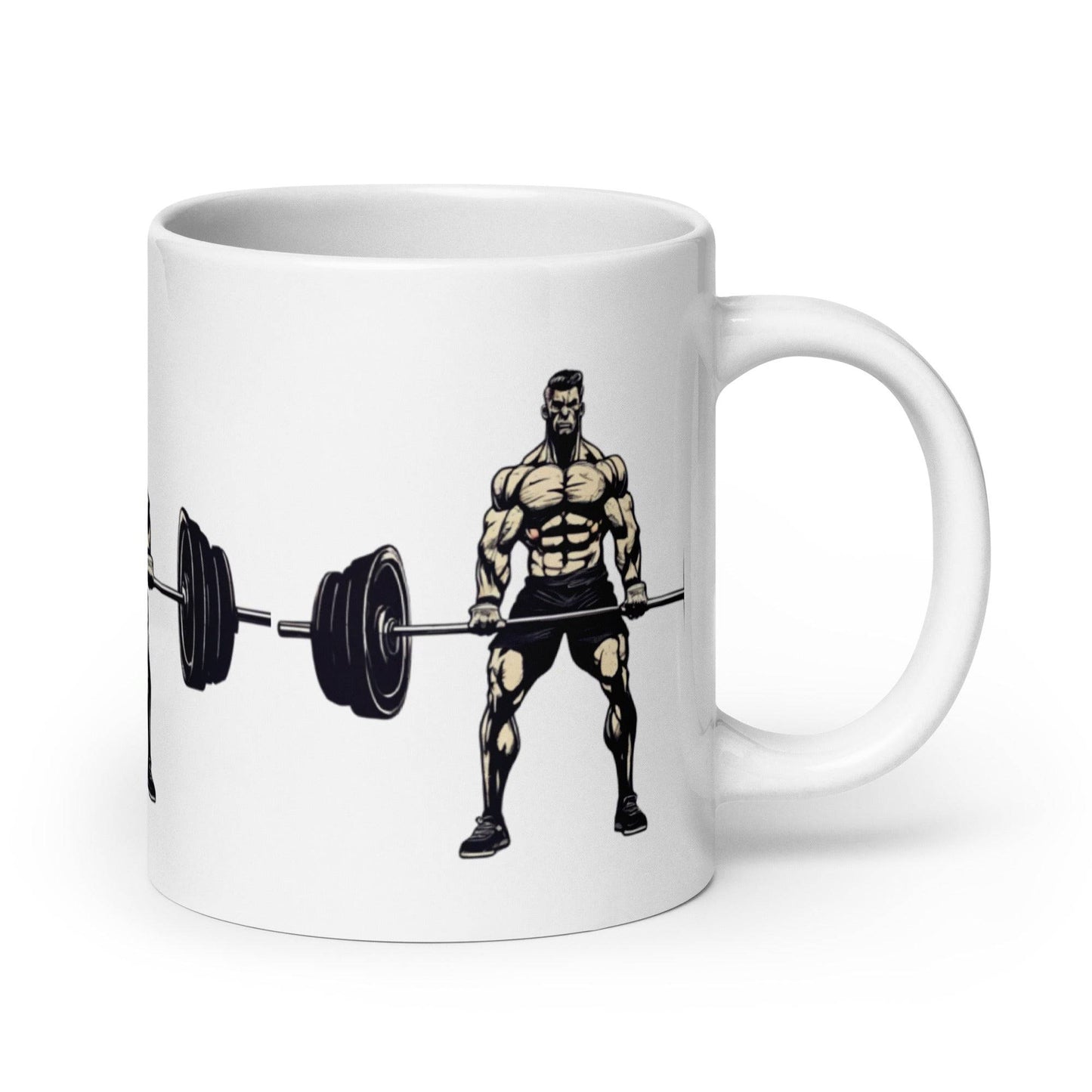 Flex & Sip Muscle Mug - Perfect for Fitness Enthusiasts and Hydration on the Go -