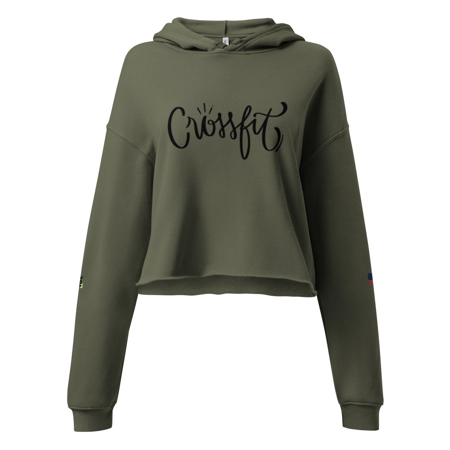 Women's Crop Hoodie- CrossFit -