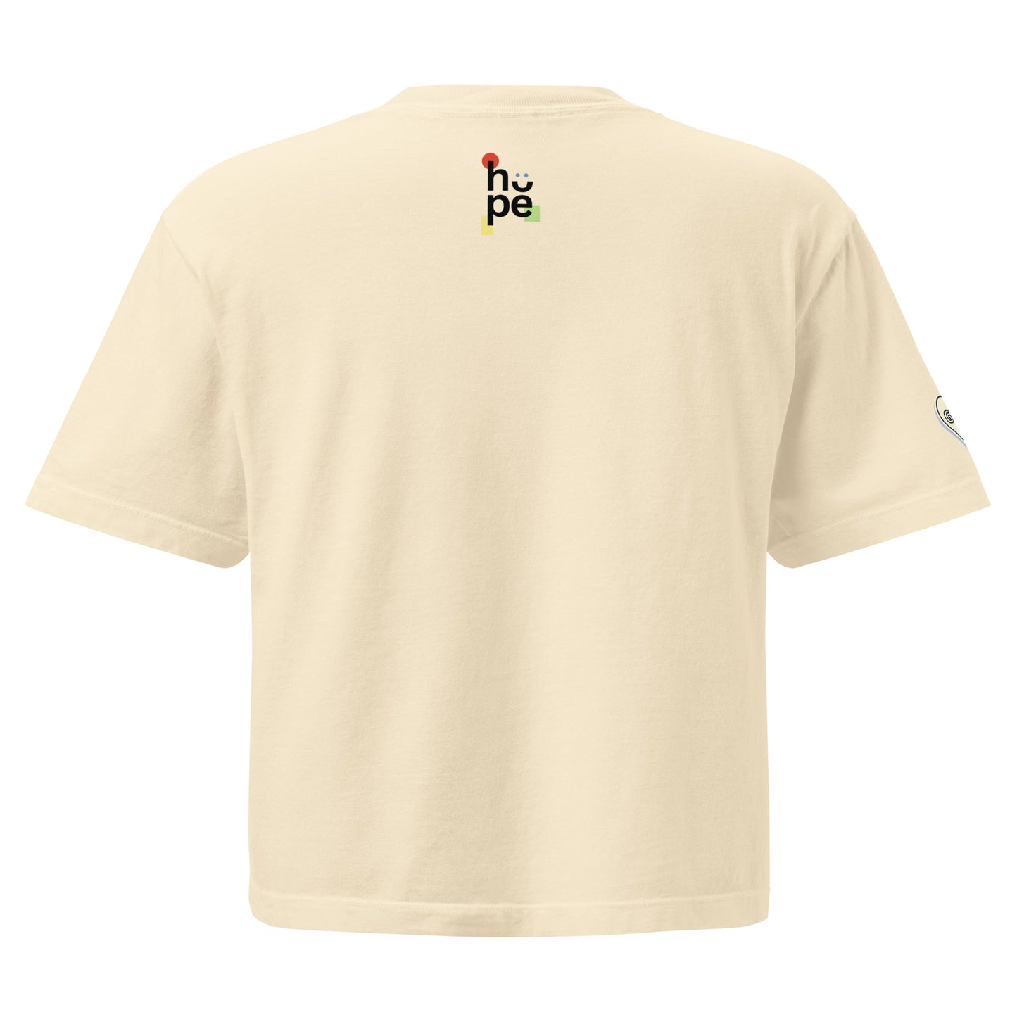 Women’s Heavyweight Boxy Tee for Women - Love Your Body Gym Wear