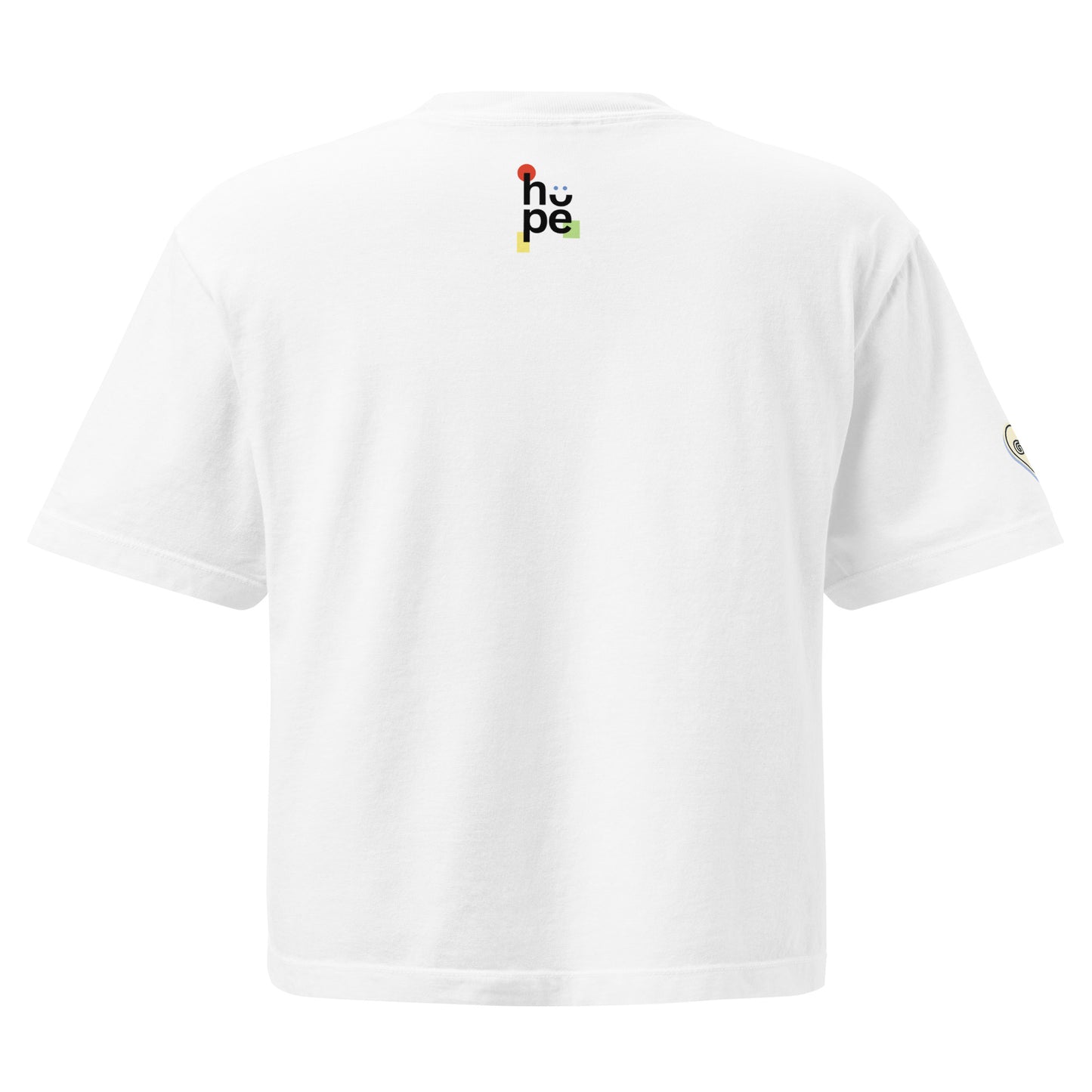 Women’s Heavyweight Boxy Tee for Women - Love Your Body Gym Wear