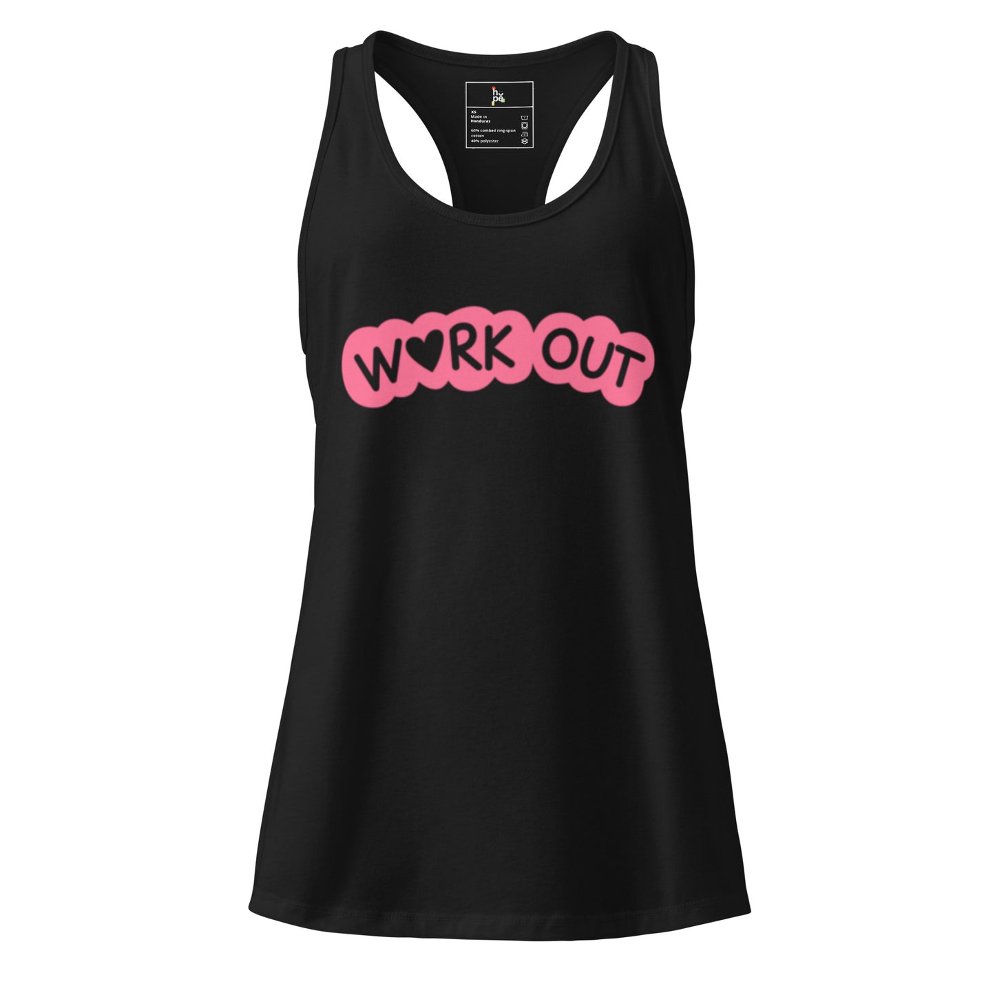 Women's Workout Tank Top - Fitted Racerback for Active Lifestyles -