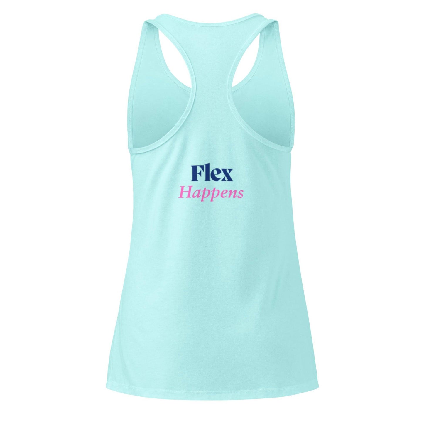 Women’s fitted Racerback Tank Top-Performance -