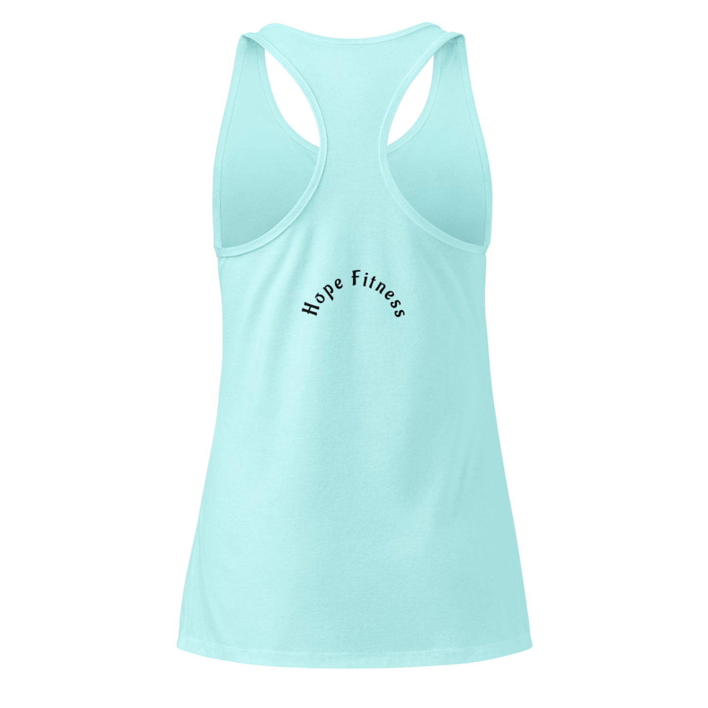 Women's Fitted Racerback Tank Top for Active Lifestyle -