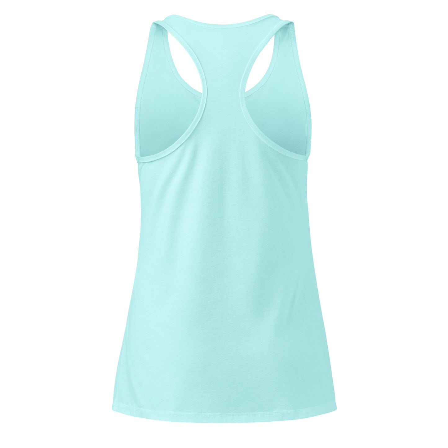 Women's Fitted Racerback Tank Top - Body Positive Style -