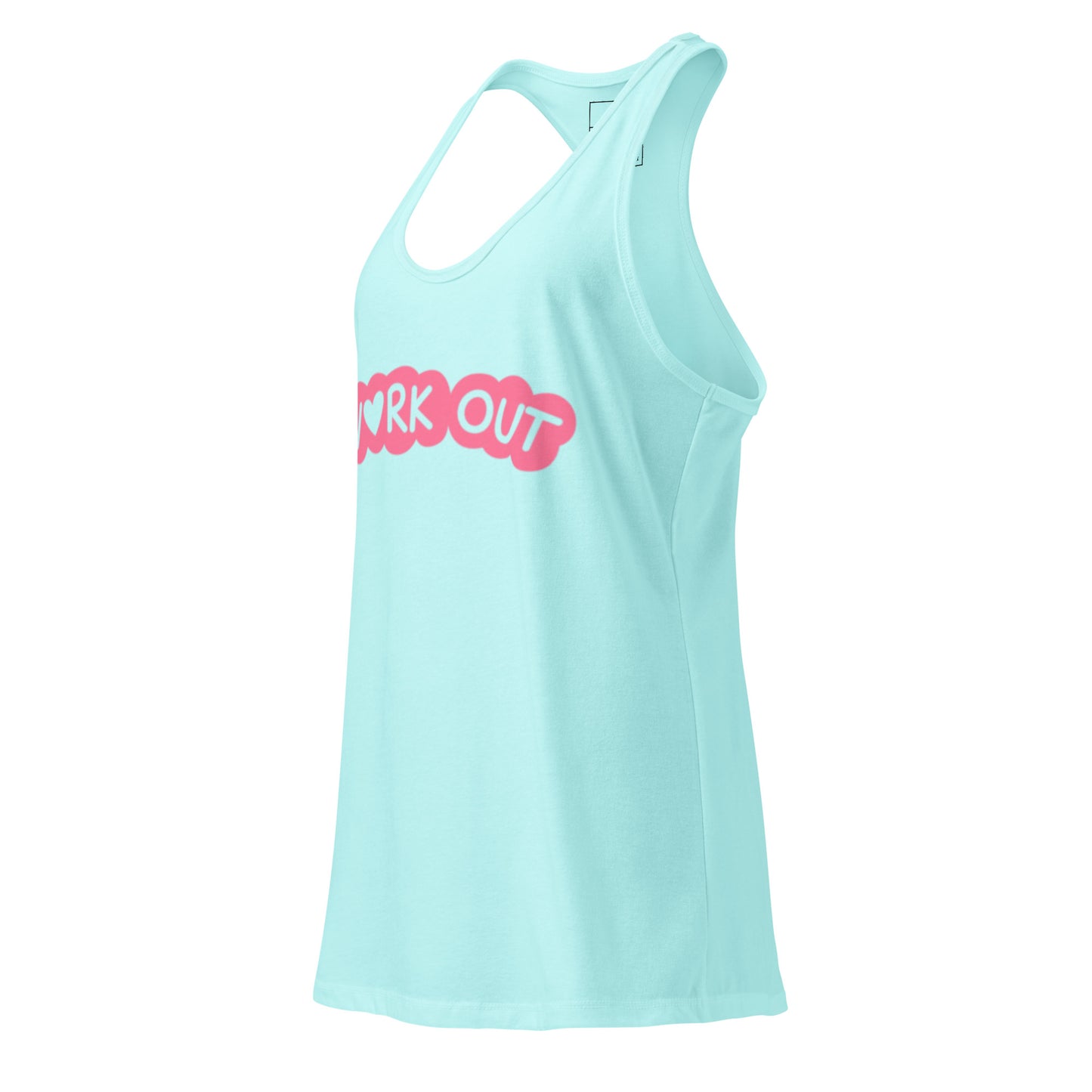 Women's Workout Tank Top - Fitted Racerback for Active Lifestyles -