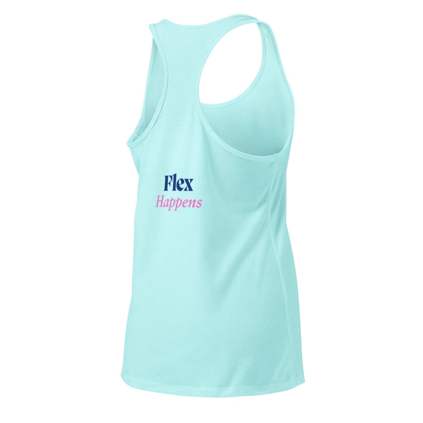 Women’s fitted Racerback Tank Top-Performance -