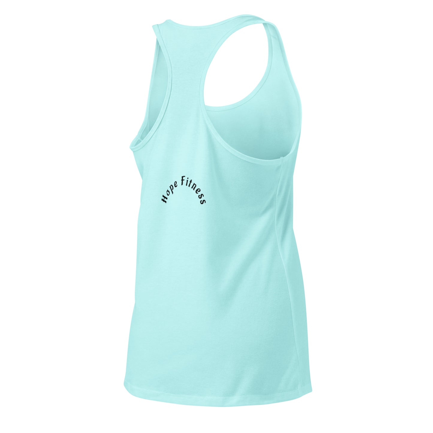 Women's Fitted Racerback Tank Top for Active Lifestyle -