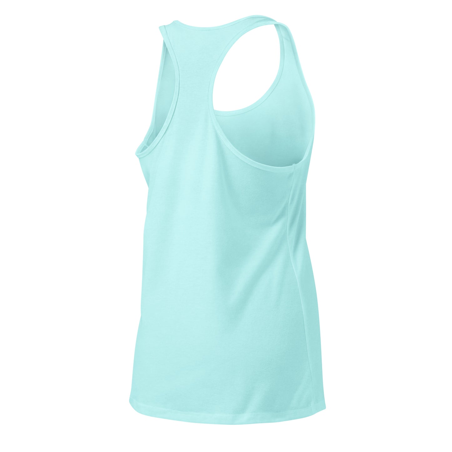 Women's Fitted Racerback Tank Top - Body Positive Style -